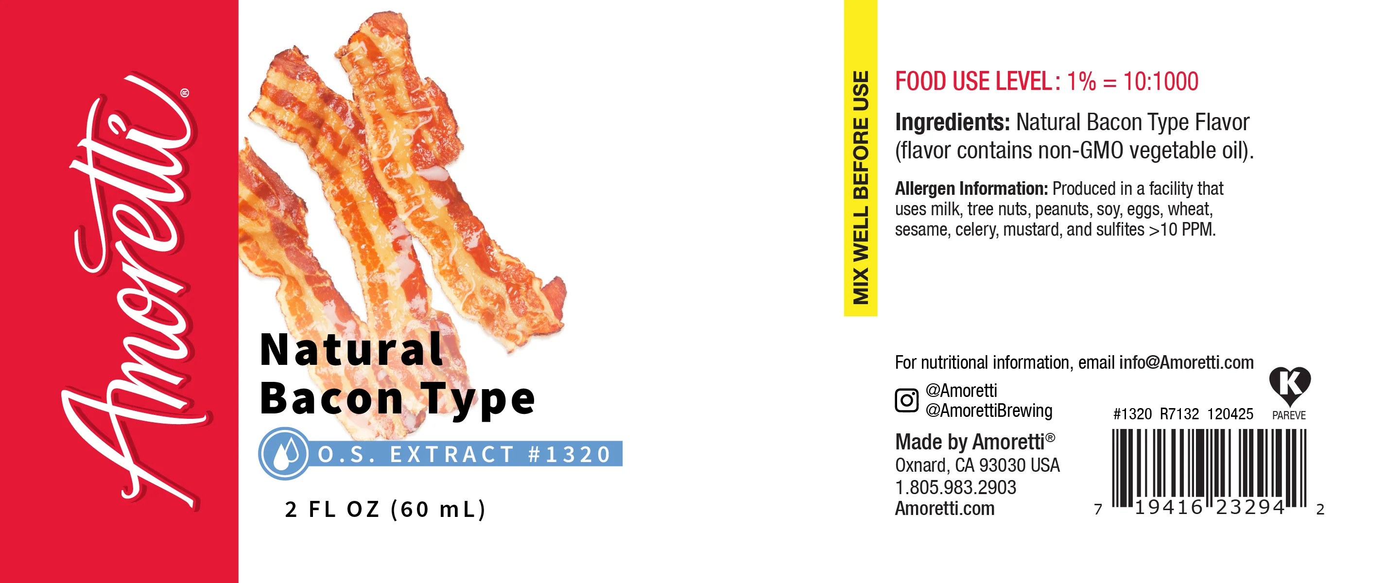 Natural Bacon Type Extract Oil Soluble - Image 2