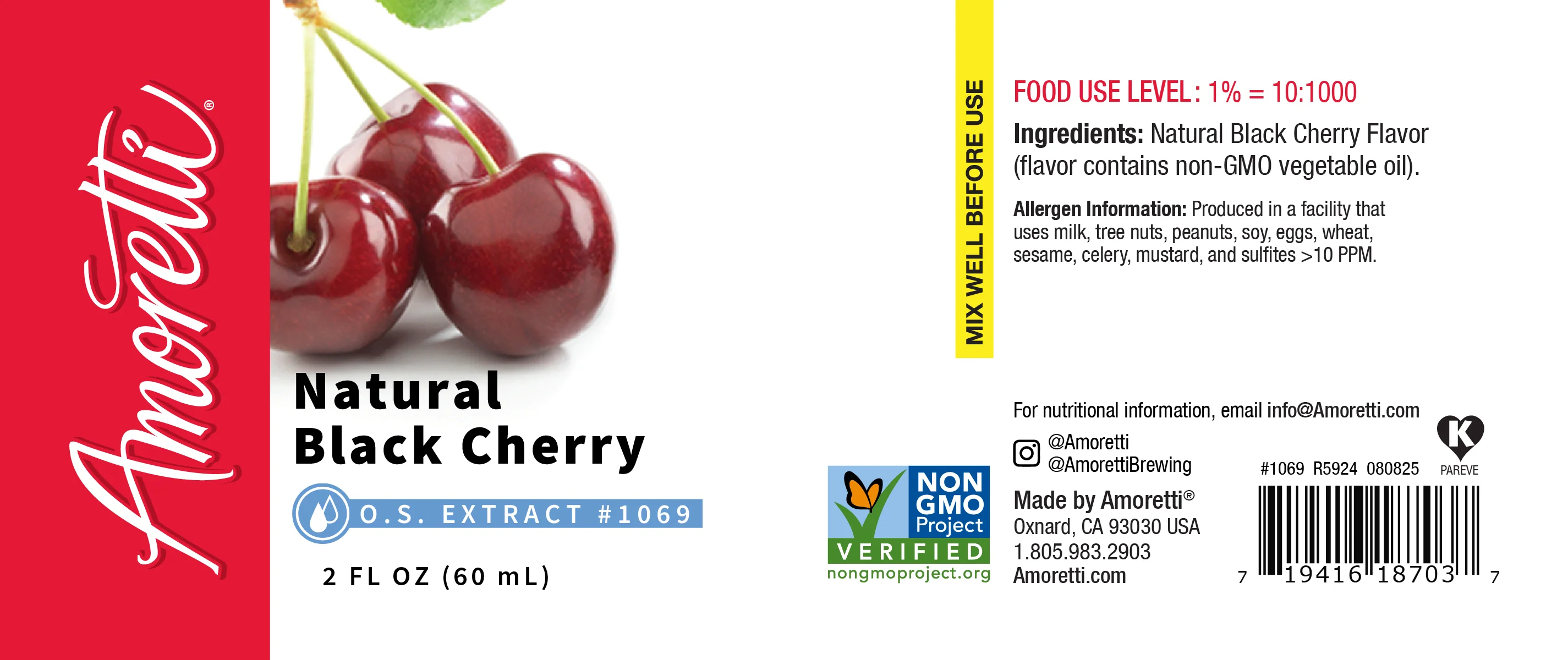 Natural Black Cherry Extract Oil Soluble - Image 2