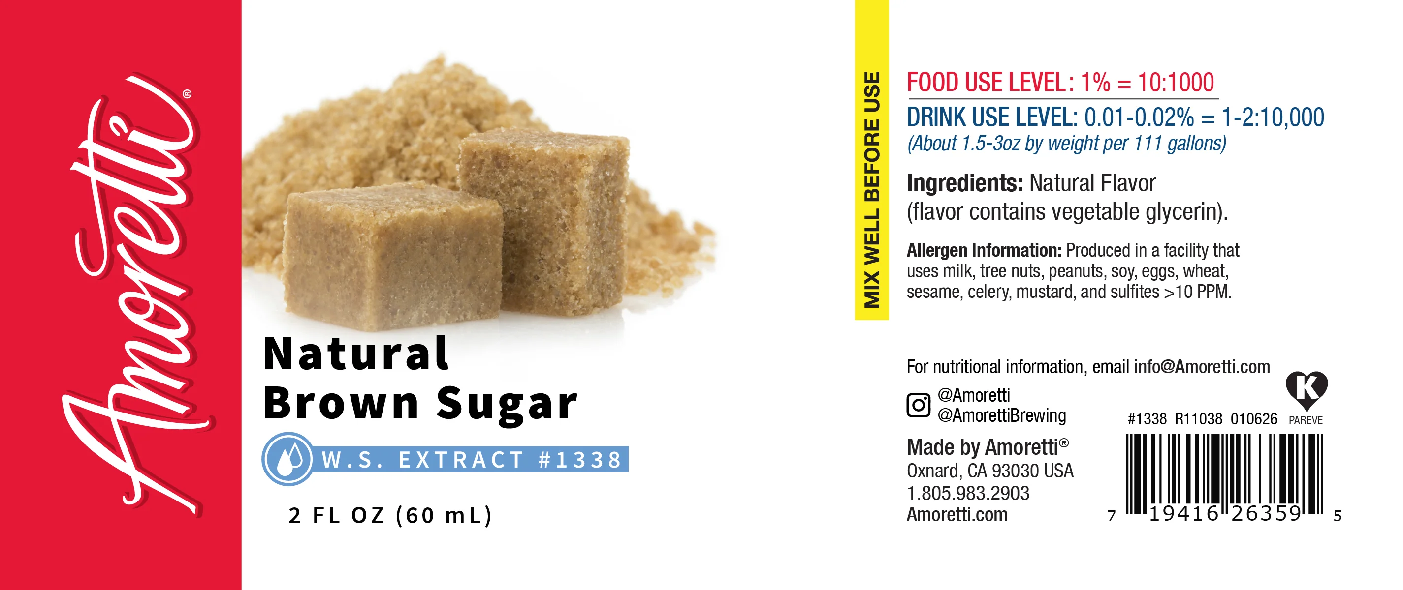 Natural Brown Sugar Extract Water Soluble - Image 2
