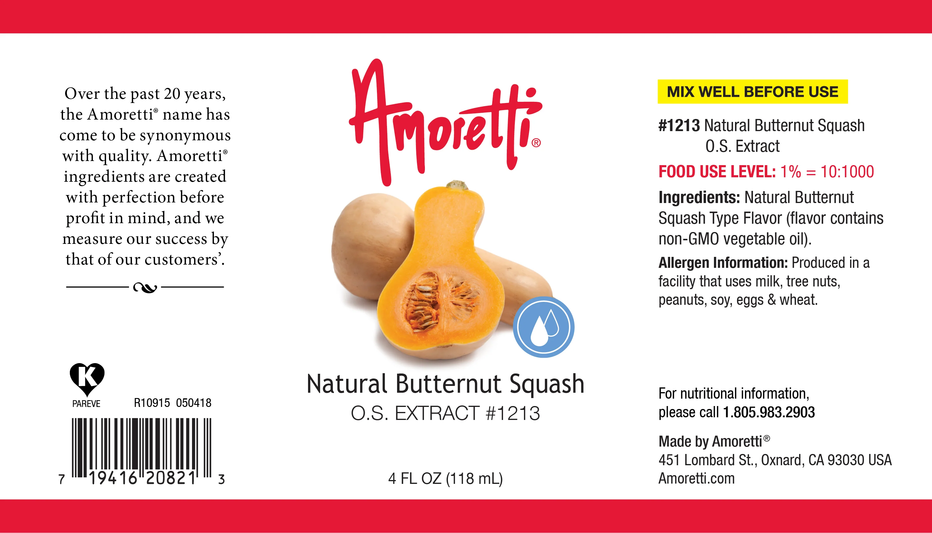 Natural Butternut Squash Extract Oil Soluble - Image 2