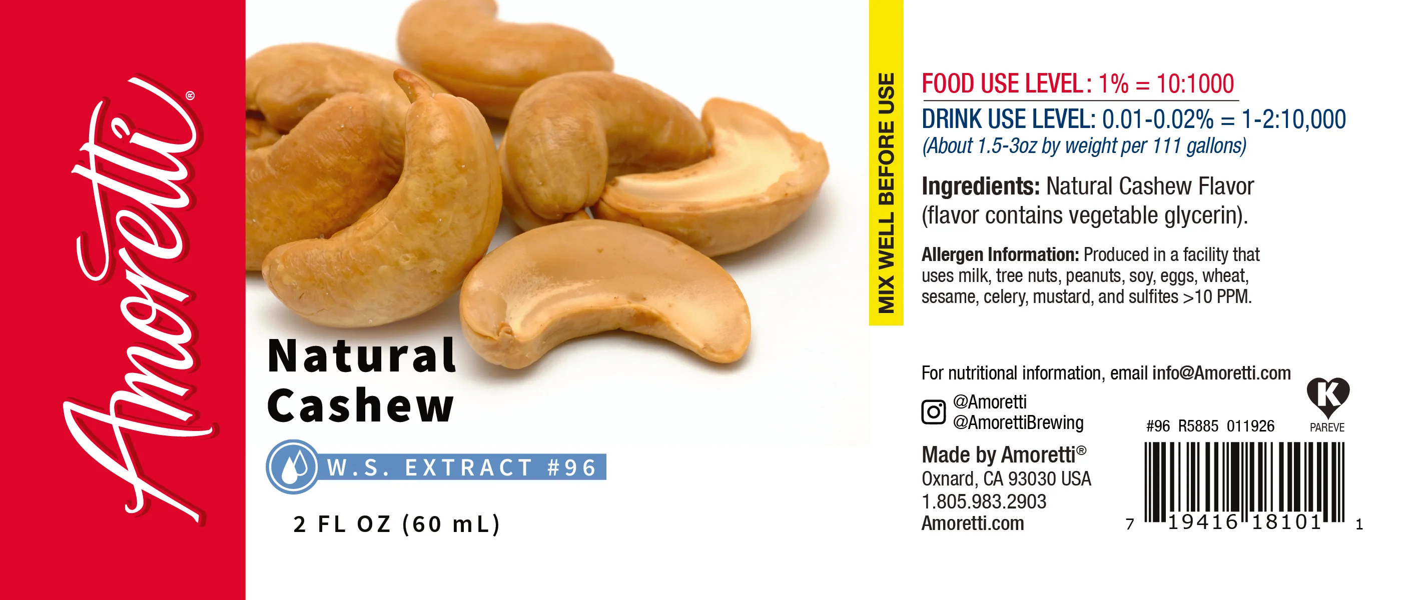 Natural Cashew Extract Water Soluble - Image 2