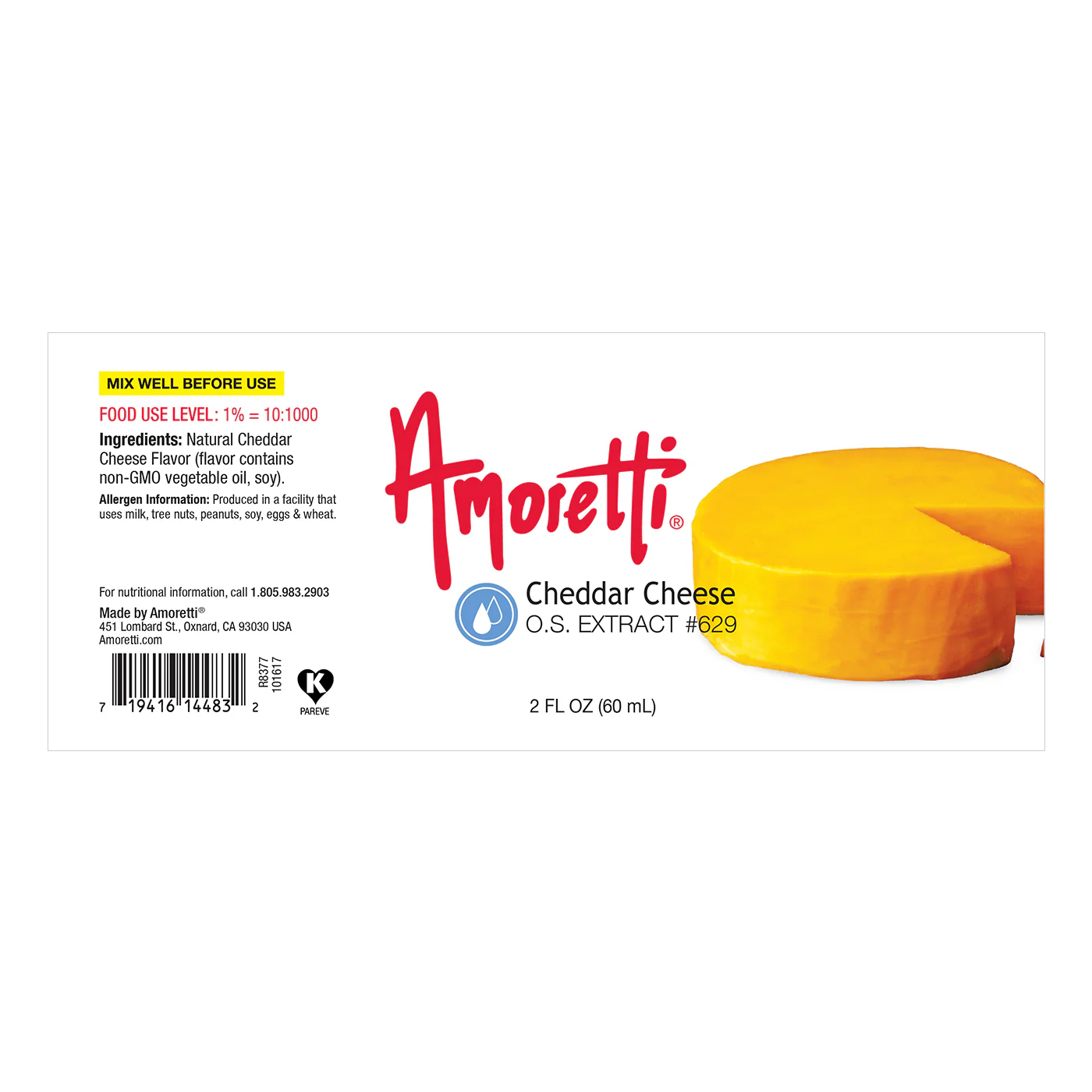 Natural Cheddar Cheese Extract Oil Soluble - Image 2