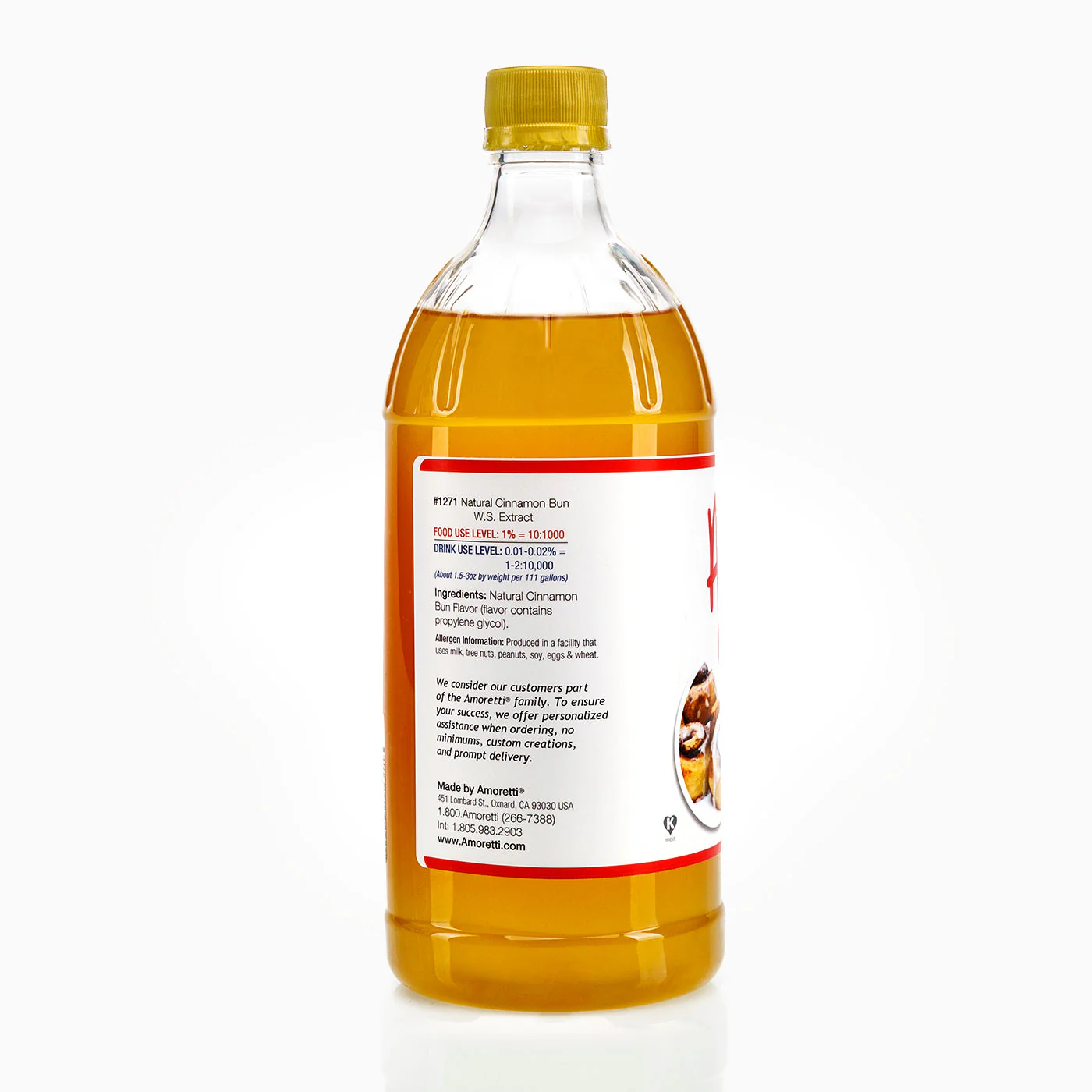 Natural Cinnamon Bun Extract Water Soluble - Image 3
