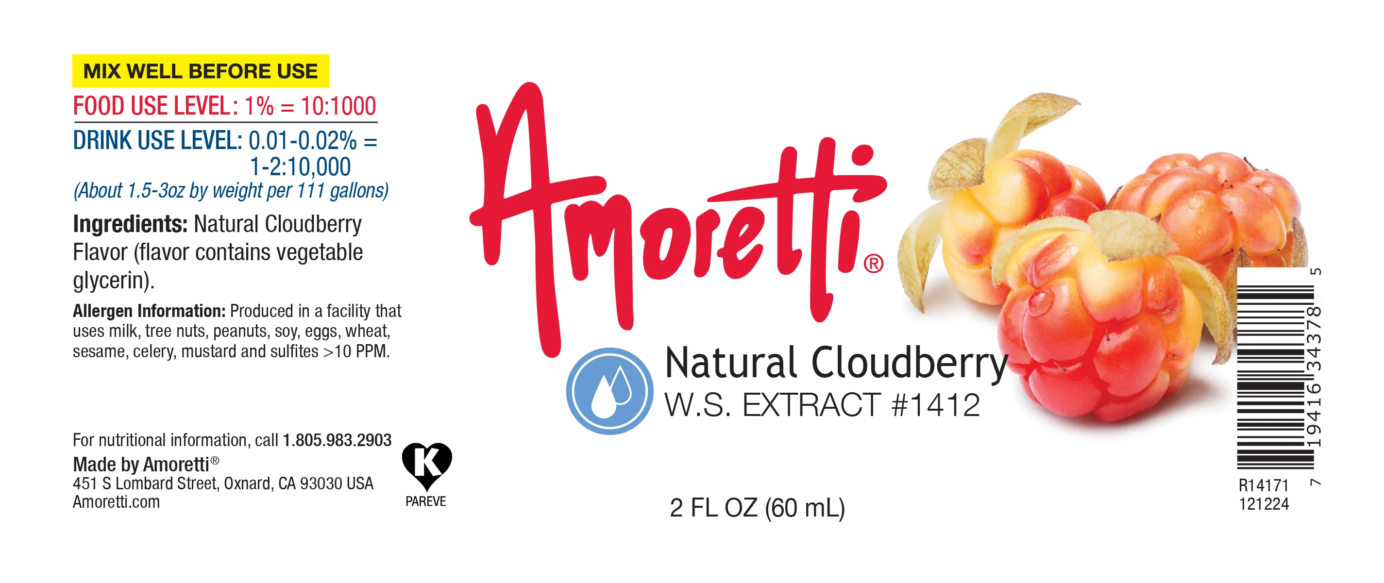 Natural Cloudberry Extract Water Soluble - Image 2