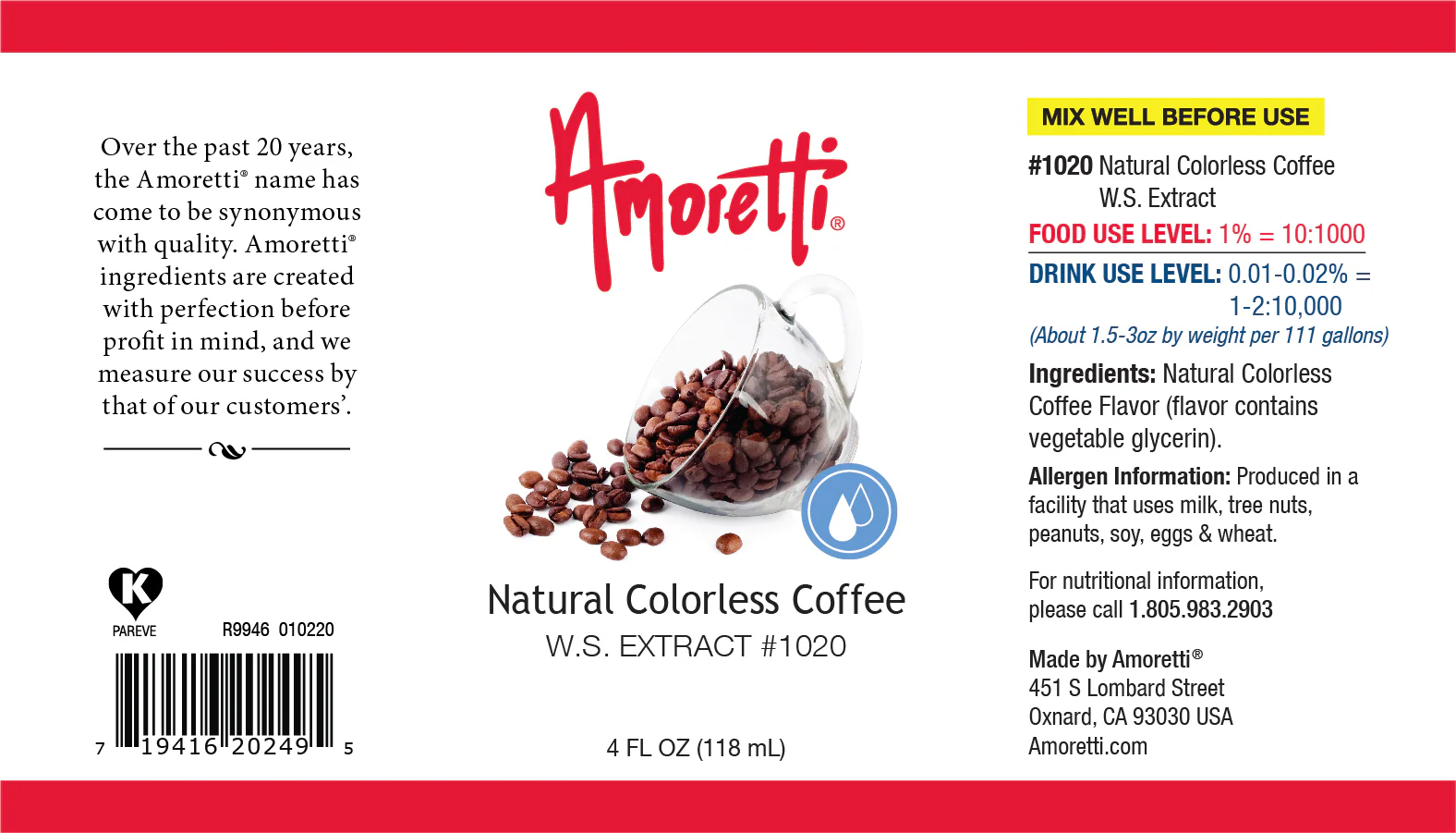 Natural Colorless Coffee Extract Water Soluble - Image 2