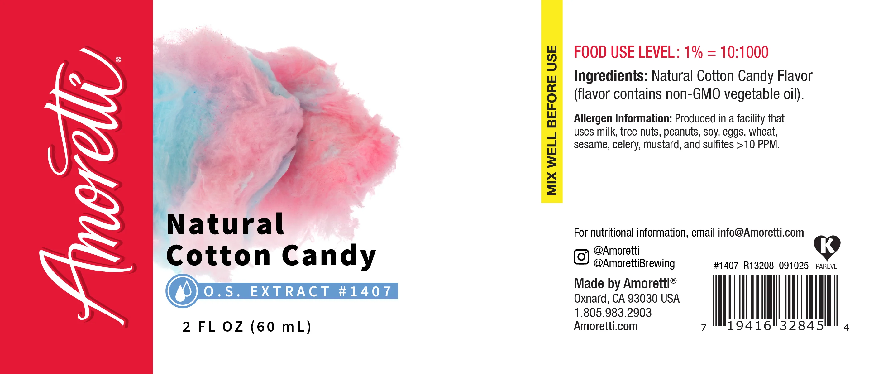 Natural Cotton Candy Extract Oil Soluble - Image 2