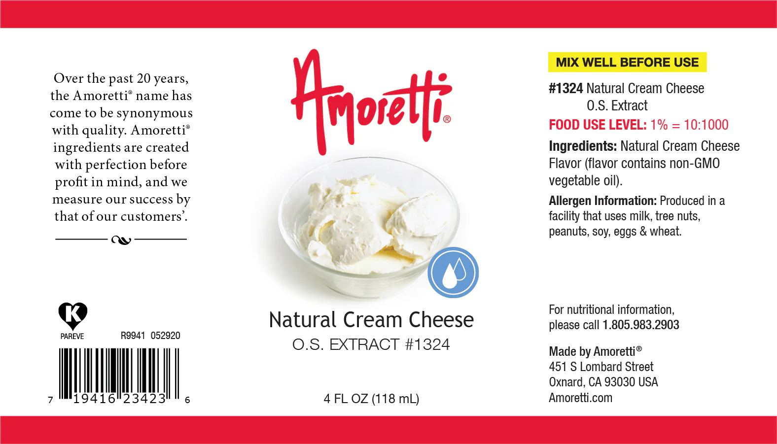 Natural Cream Cheese Extract Oil Soluble - Image 2