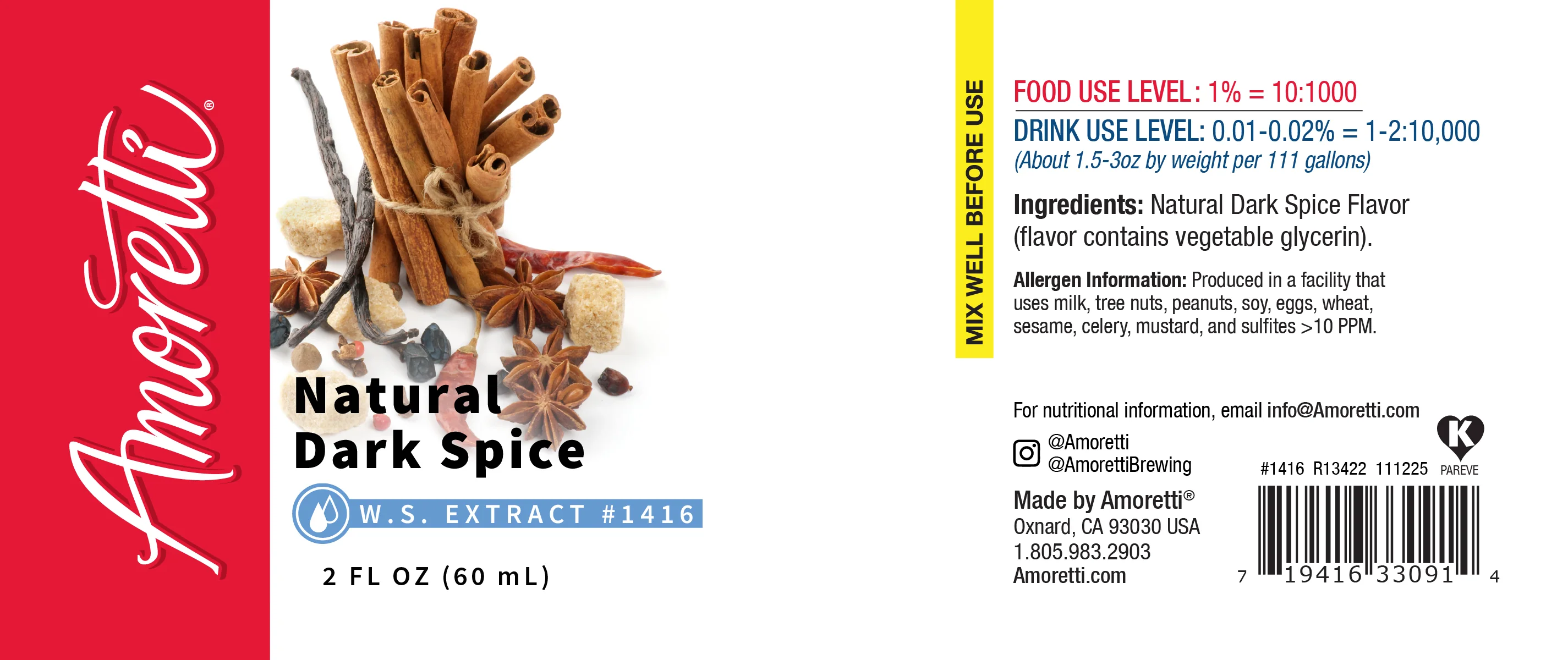 Natural Dark Spice Extract Water Soluble - Image 2