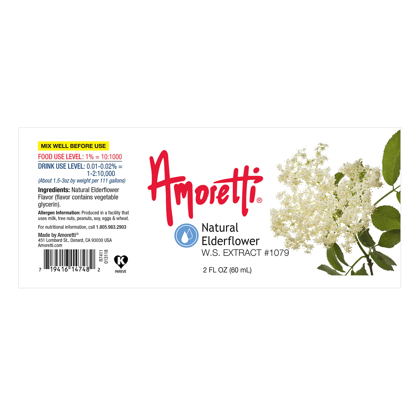 Natural Elderflower Extract Water Soluble - Image 2