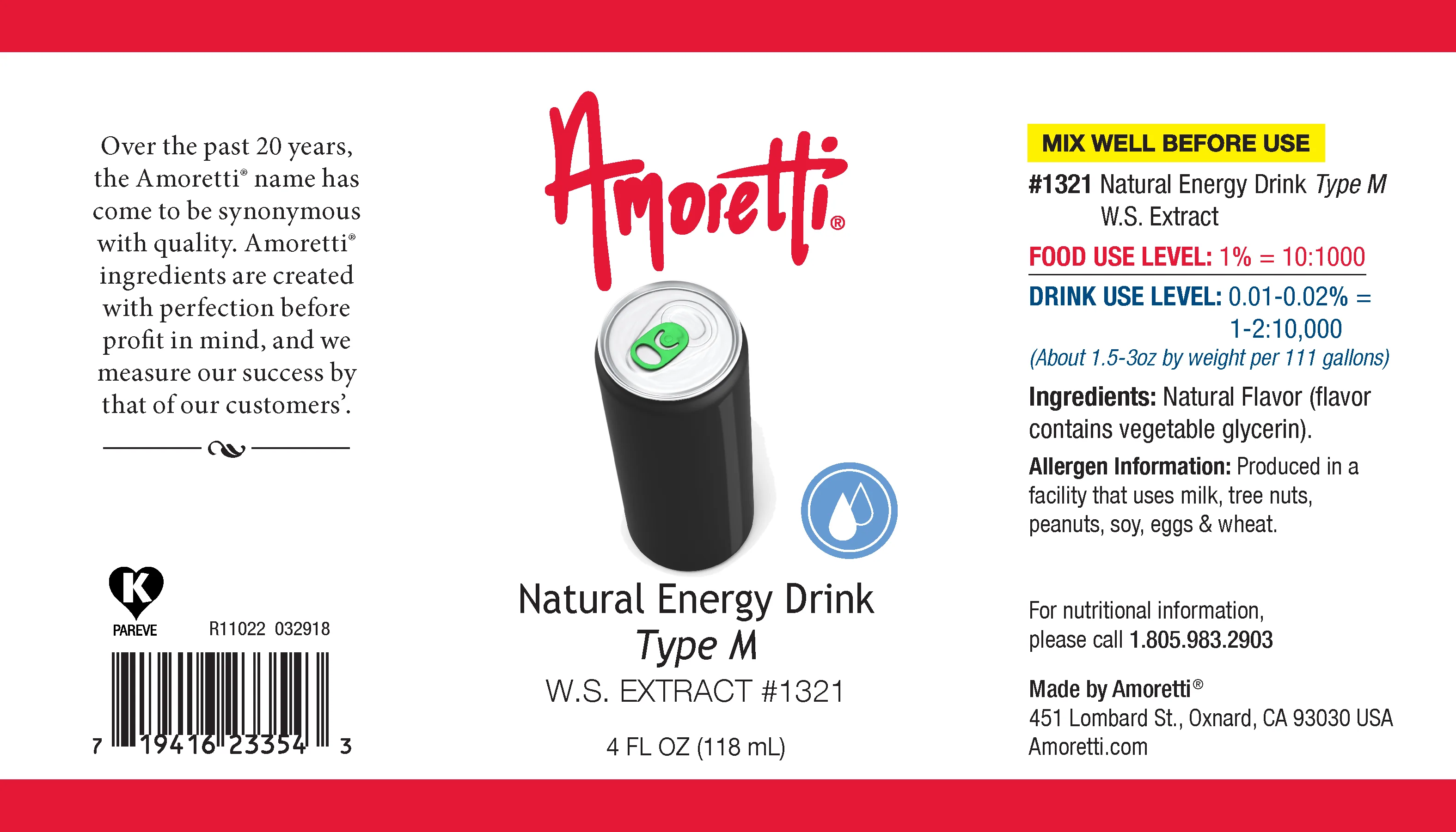 Natural Energy Drink Type M Extract Water Soluble - Image 2