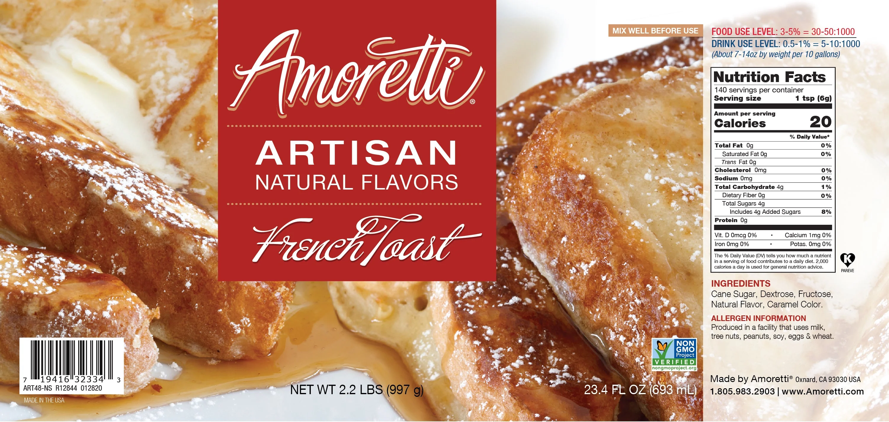 Natural French Toast Artisan Flavor - Image 3