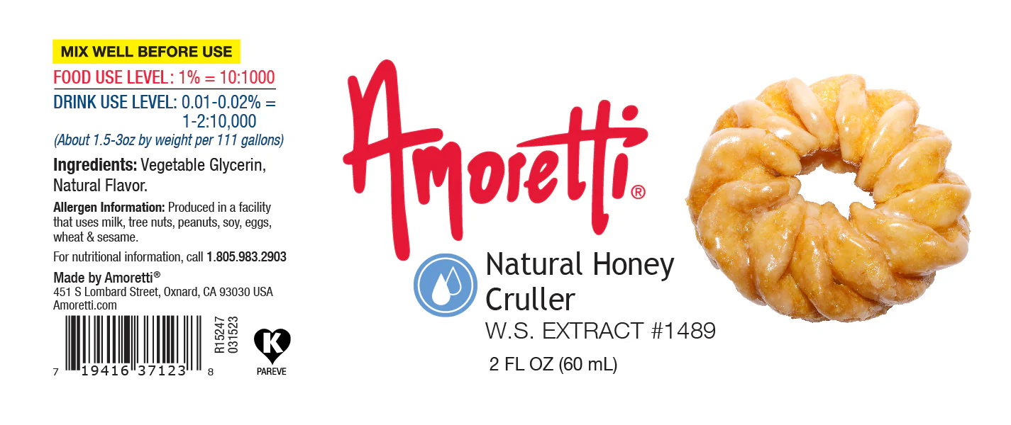 Natural Honey Cruller Extract Water Soluble - Image 2