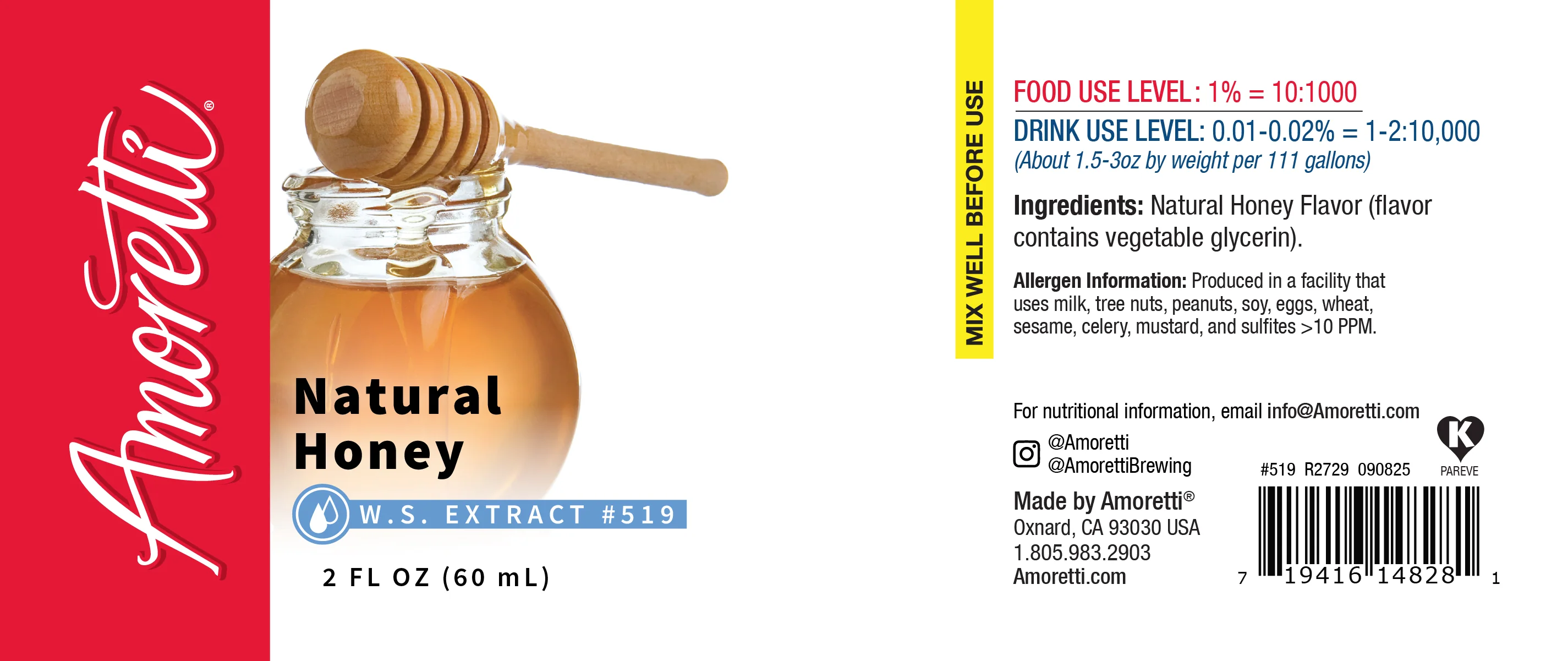 Natural Honey Extract Water Soluble - Image 2