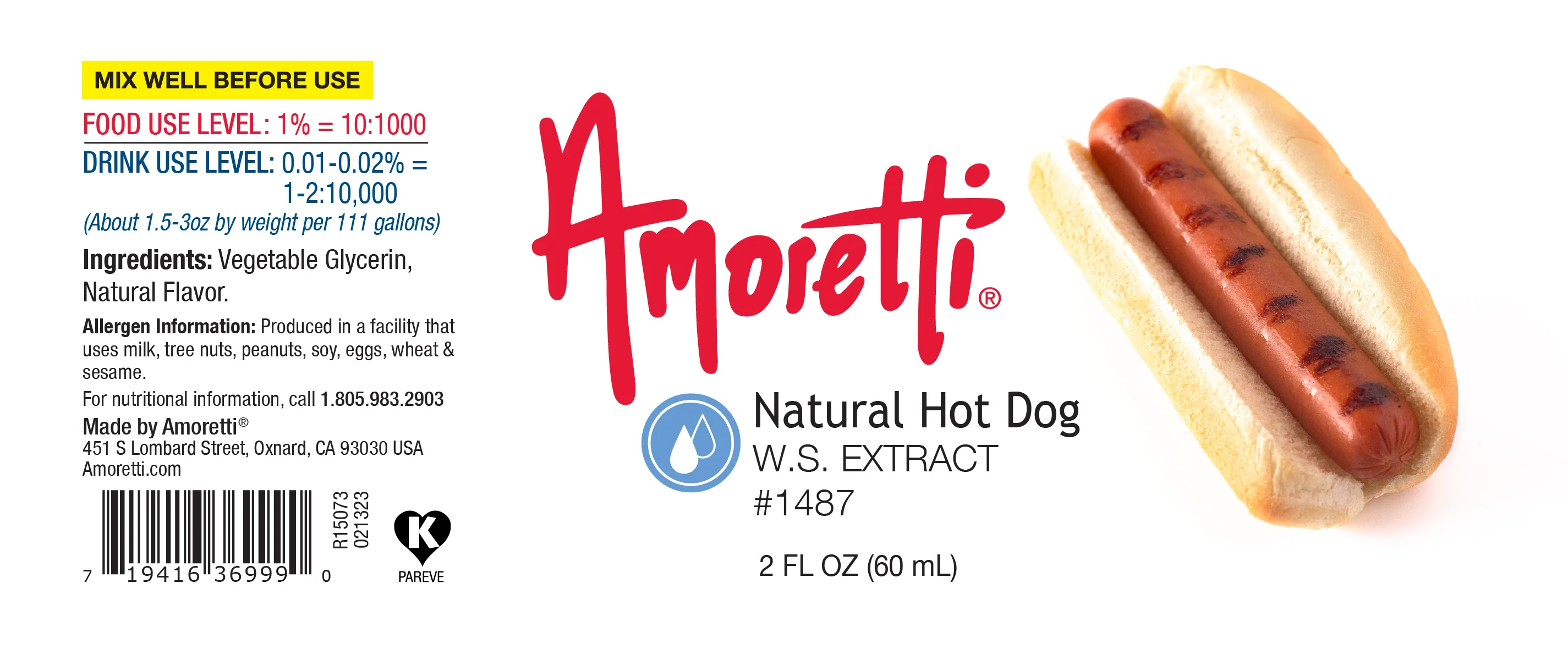 Natural Hot Dog Extract Water Soluble - Image 2