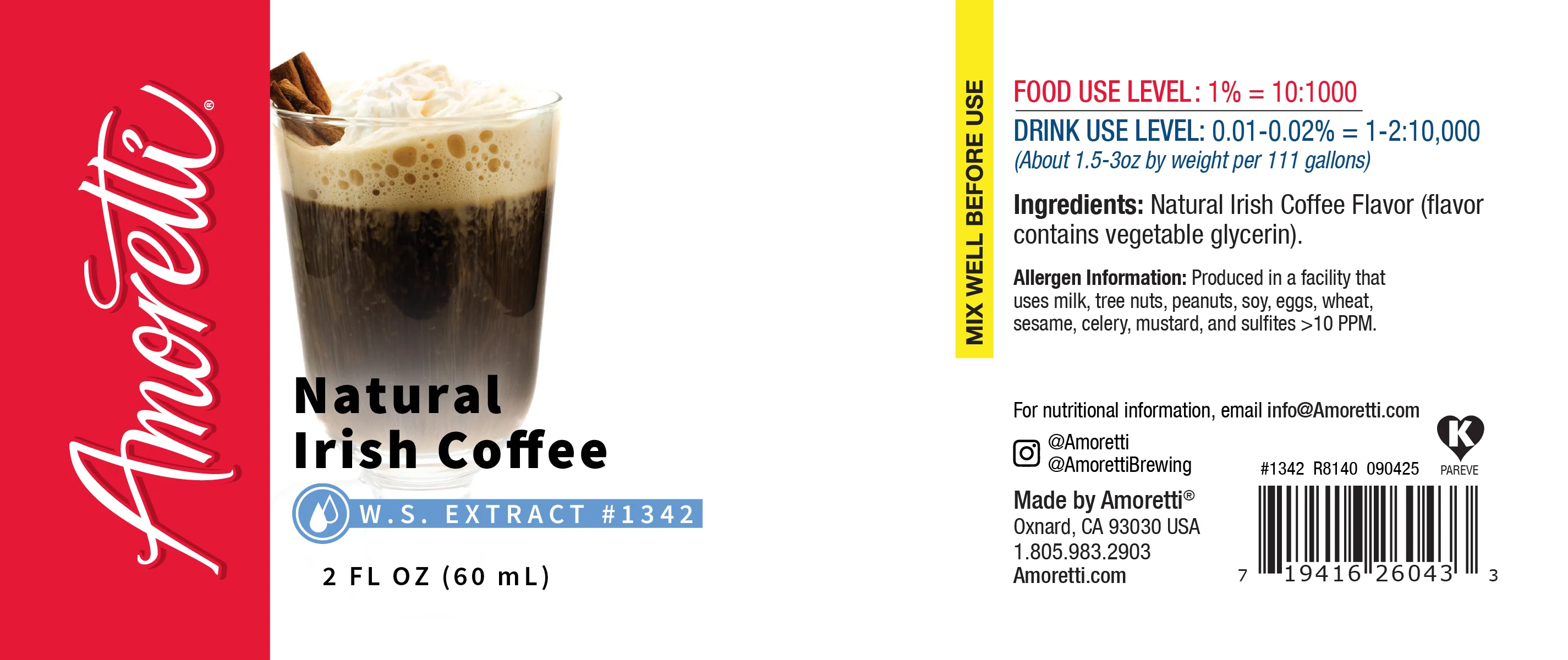 Natural Irish Coffee Extract Water Soluble - Image 2