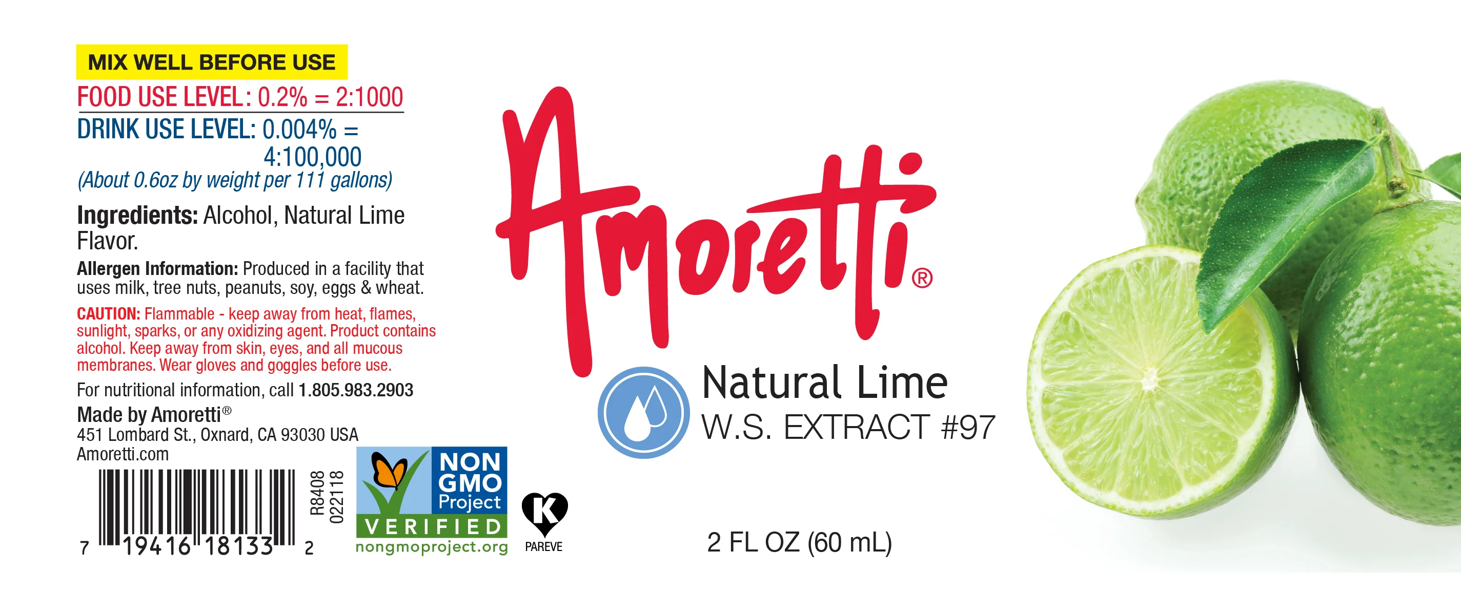 Natural Lime Extract Water Soluble - Image 2
