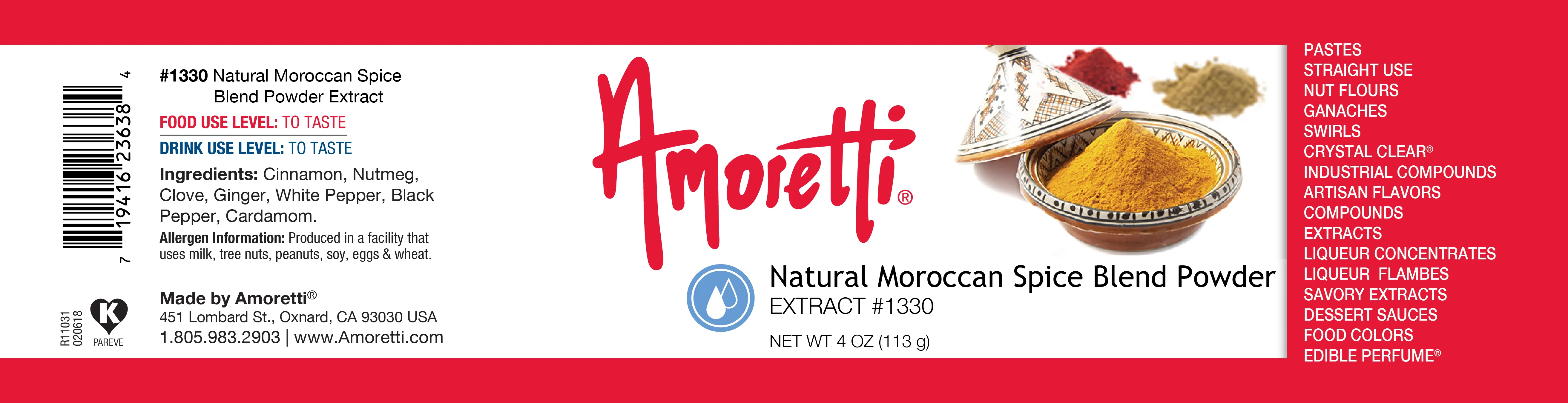 Natural Moroccan Spice Blend Powder (To Taste) - Image 2