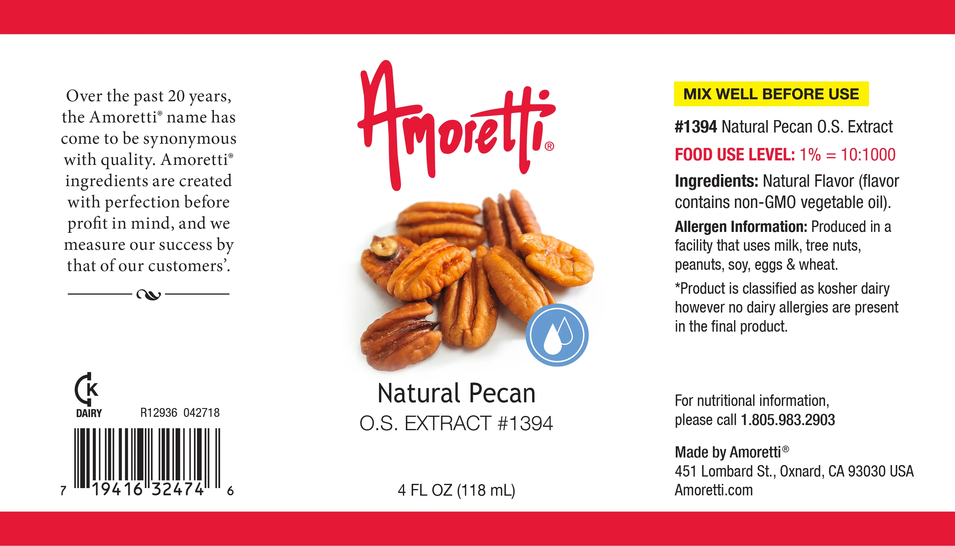 Natural Pecan Extract Oil Soluble - Image 2