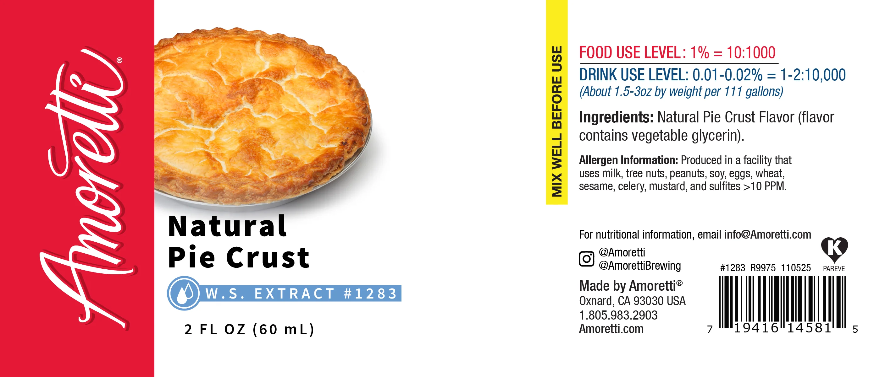 Natural Pie Crust Extract Water Soluble - Image 2