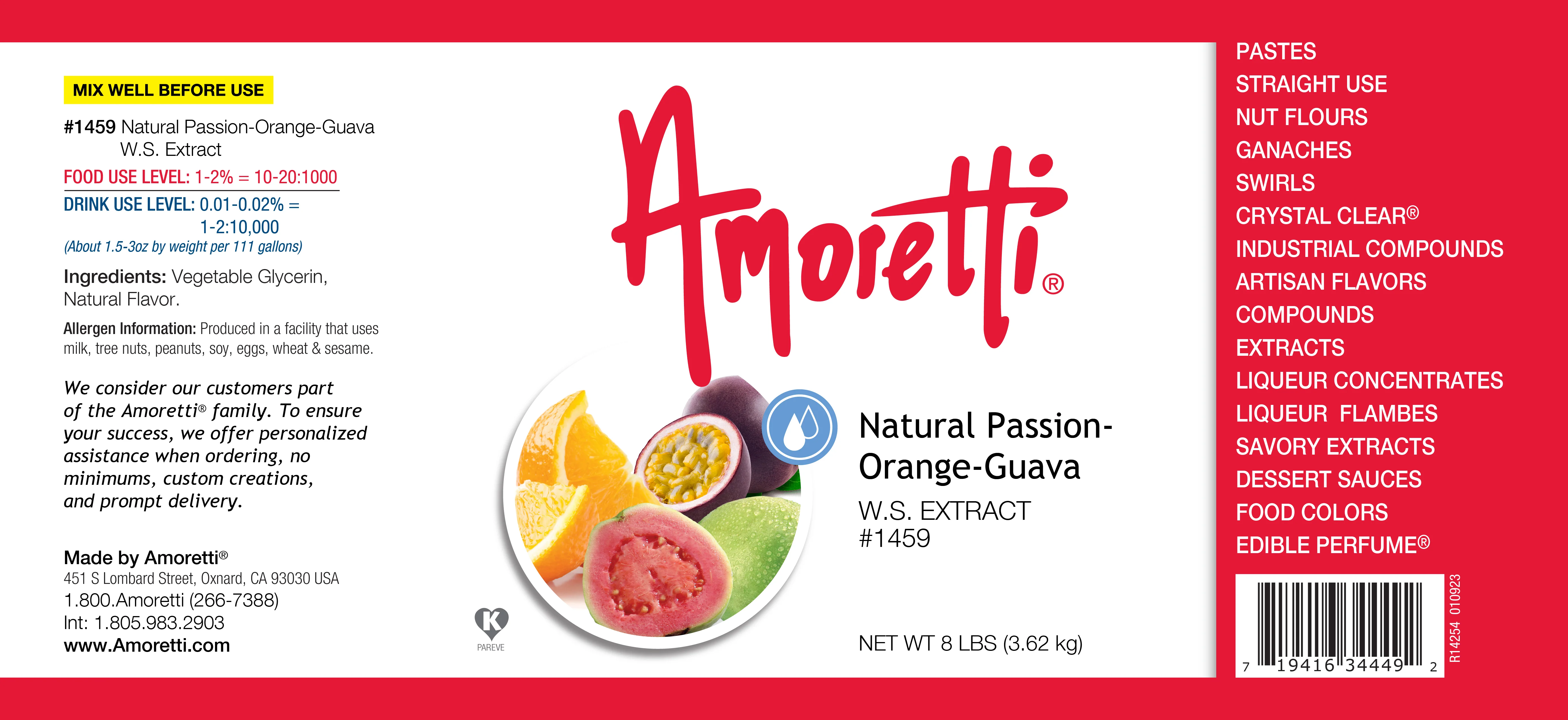 Natural Passion-Orange-Guava Extract Water Soluble - Image 2