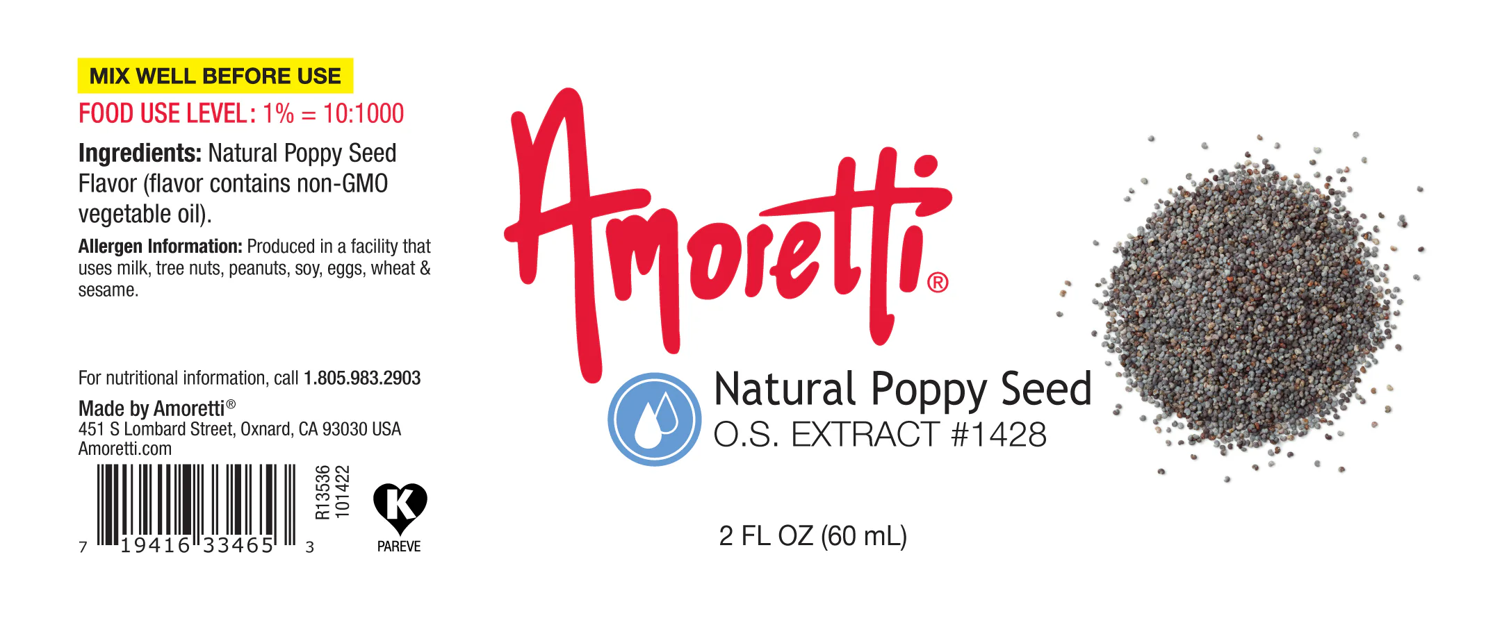 Natural Poppy Seed Extract Oil Soluble - Image 2