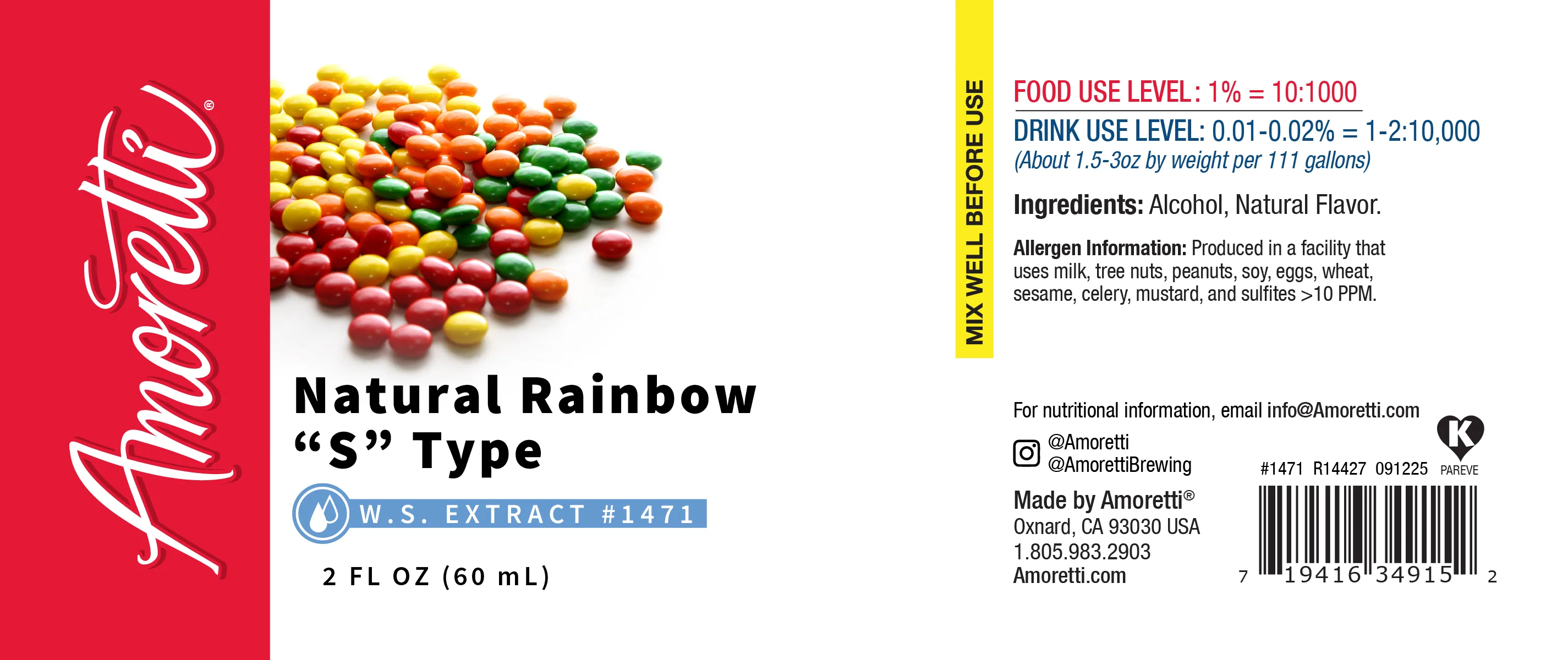 Natural Rainbow "S" Type Extract Water Soluble - Image 2