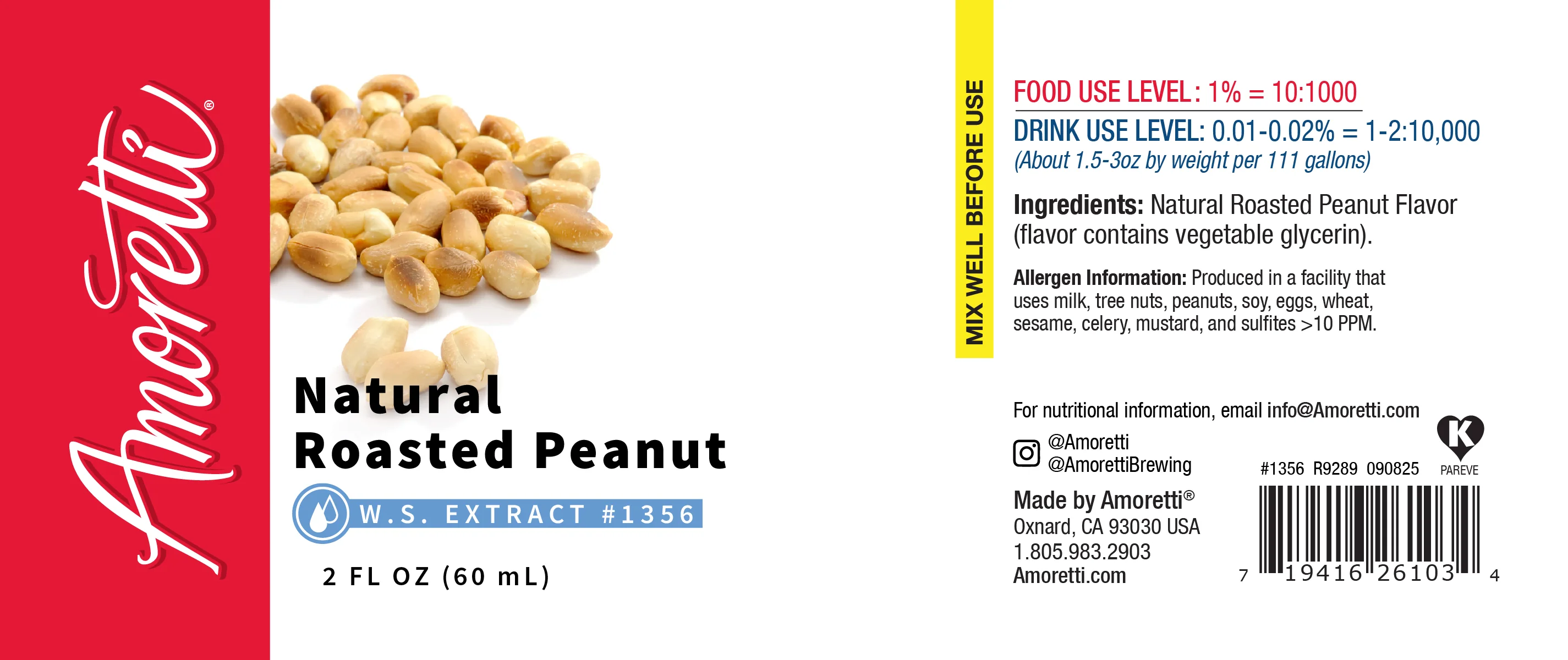 Natural Roasted Peanut Extract Water Soluble - Image 2
