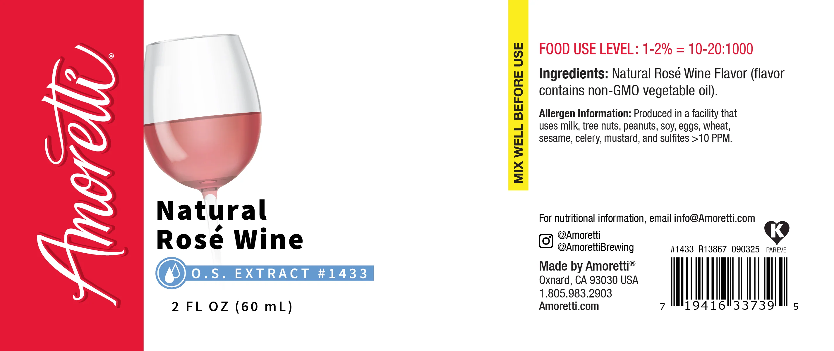 Natural Rosé Wine Extract Oil Soluble - Image 2