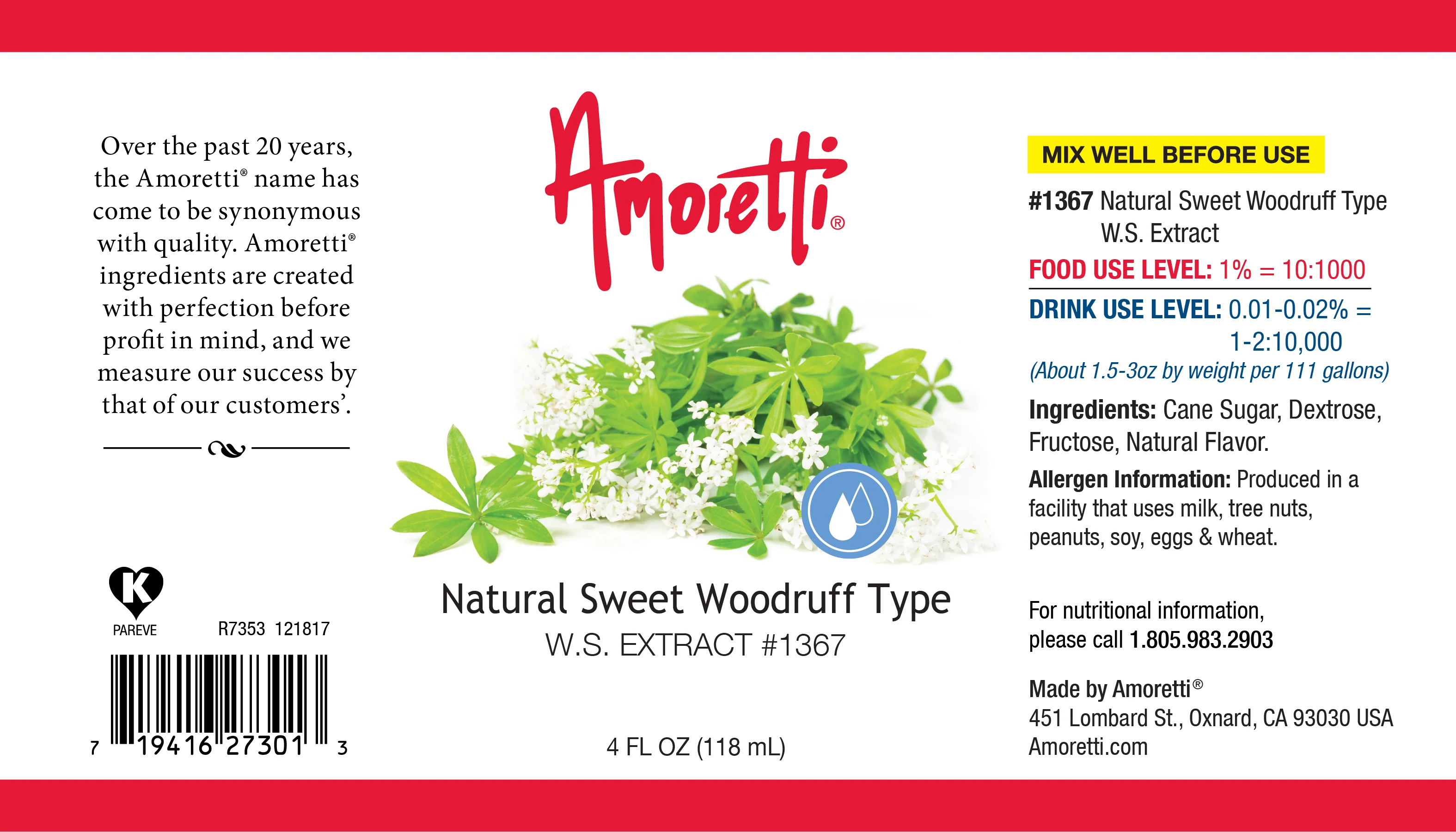 Natural Sweet Woodruff Type Extract Water Soluble - Image 2