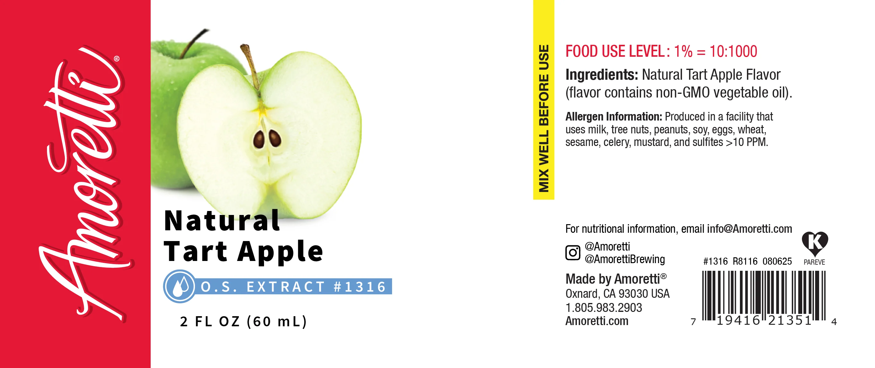 Natural Tart Apple Oil Soluble - Image 2