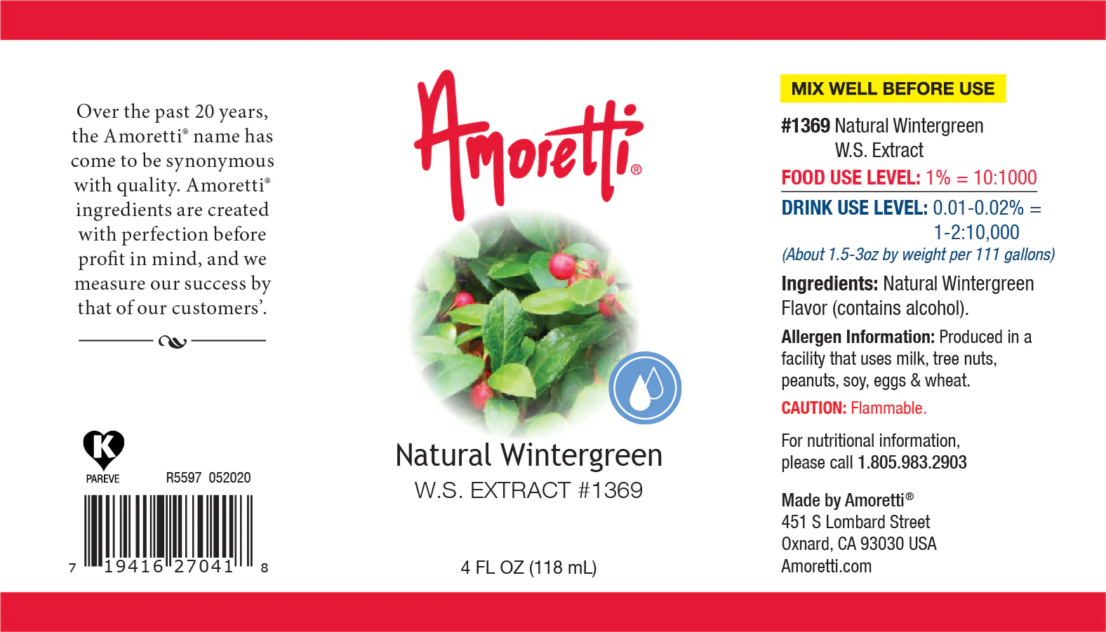 Natural Wintergreen Extract Water Soluble - Image 2