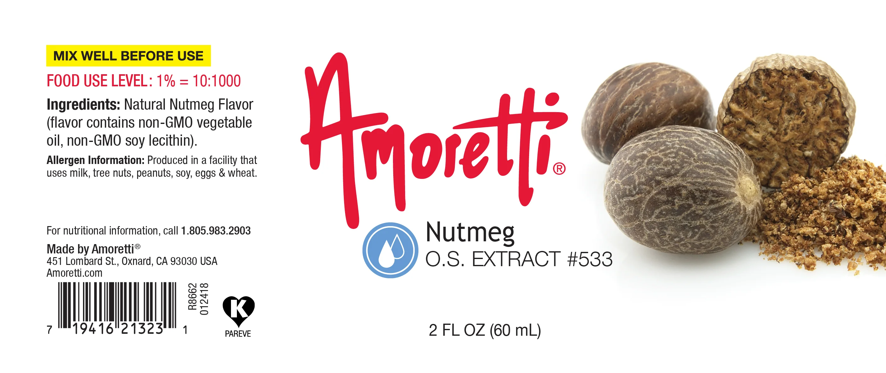 Nutmeg Extract Oil Soluble - Image 2