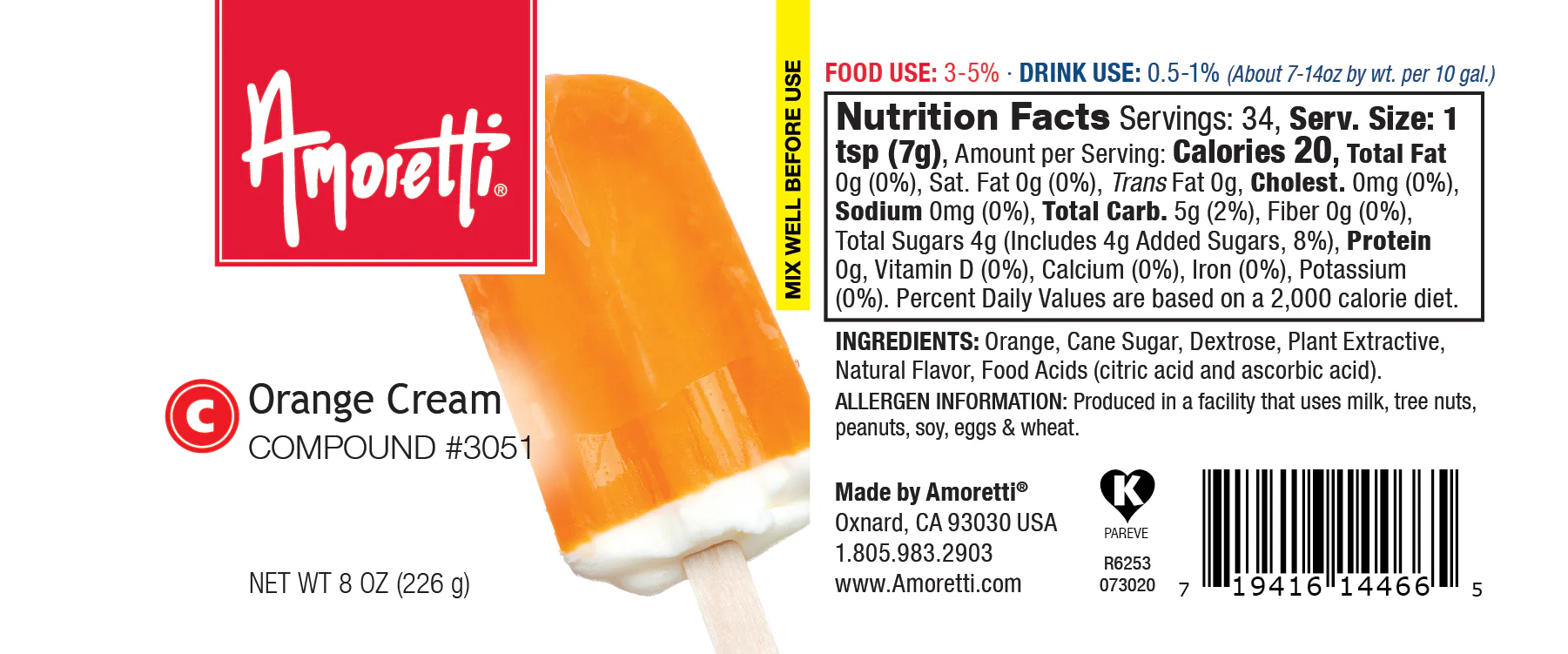 Orange Cream Compound - Image 2