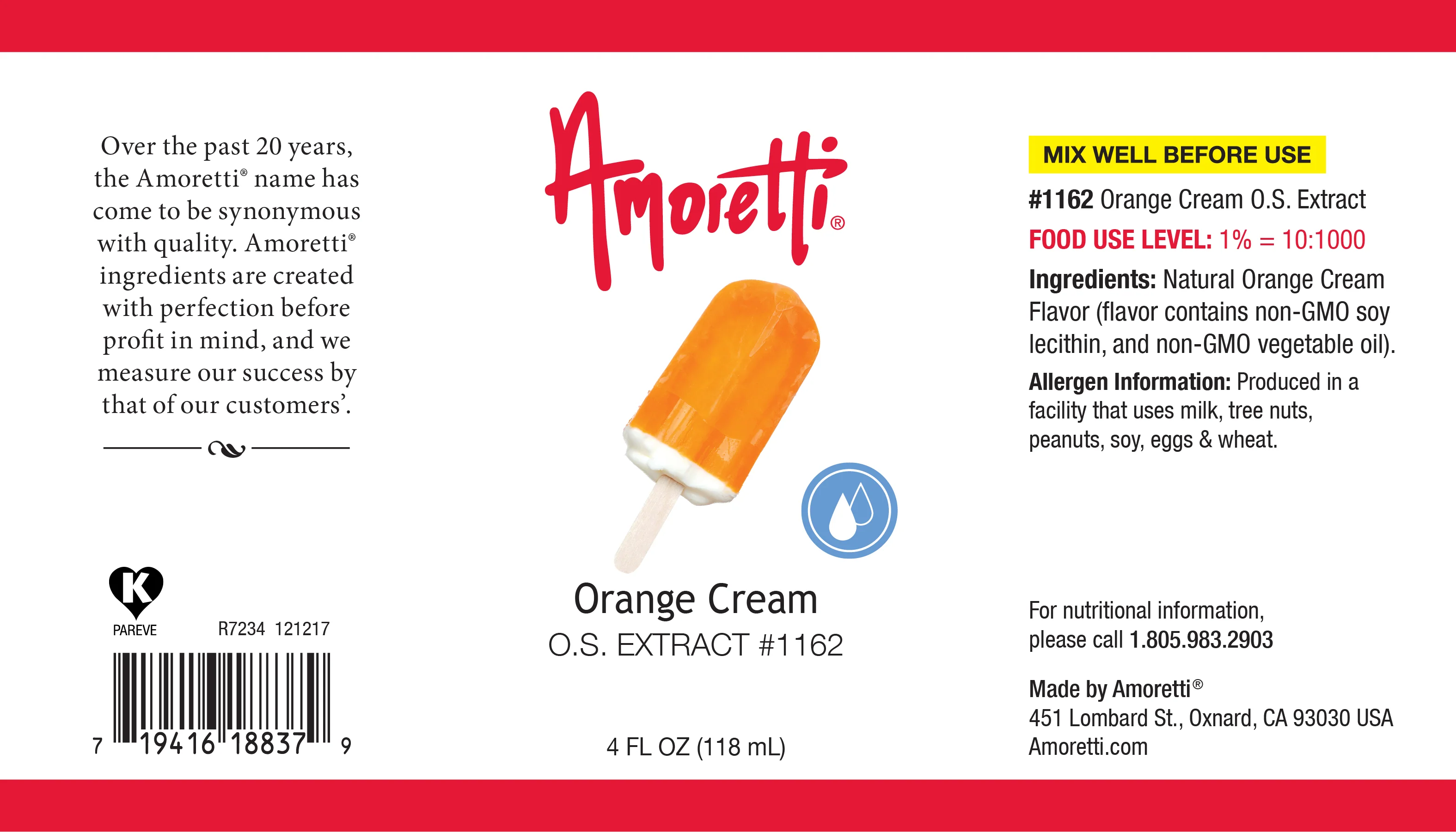 Orange Cream Extract Oil Soluble - Image 2