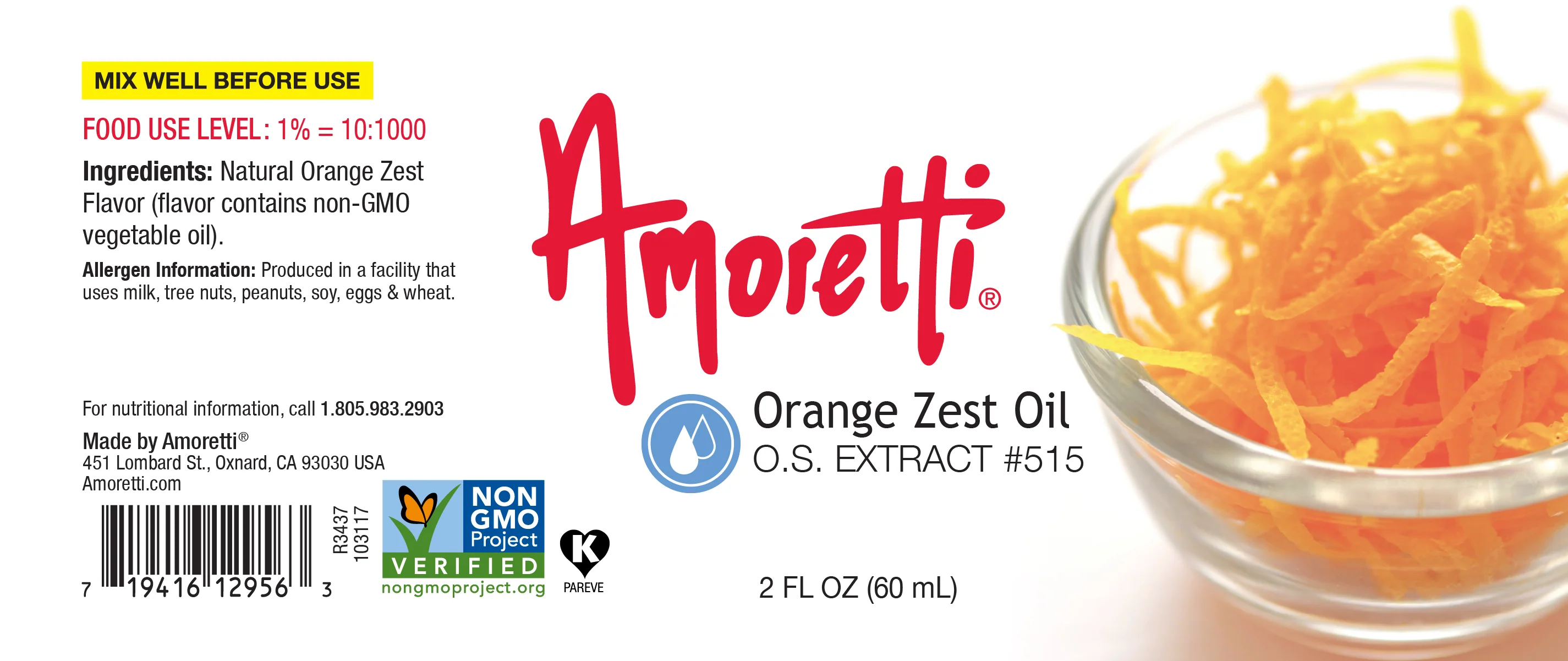 Orange Zest Oil Extract Oil Soluble - Image 2