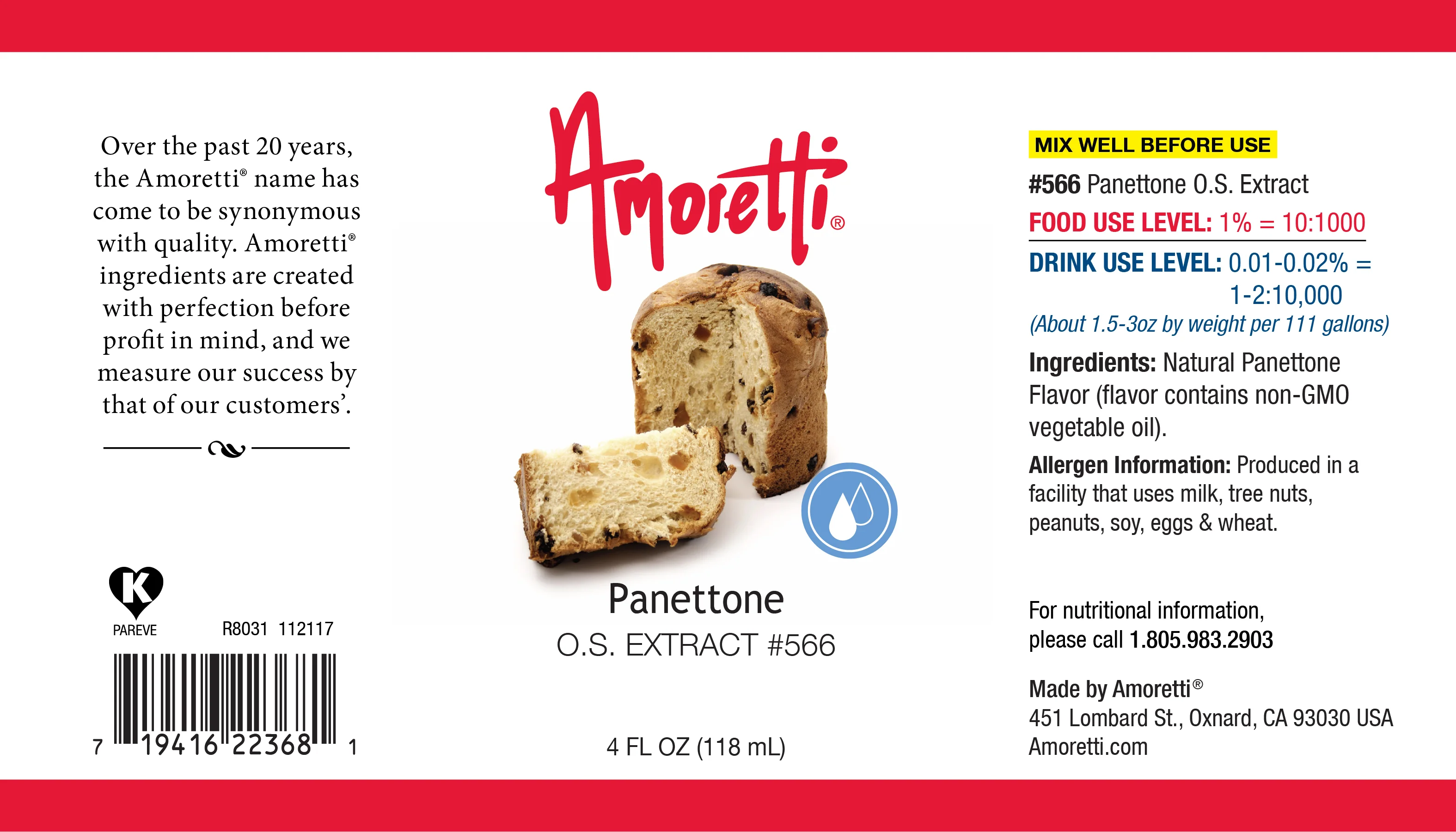 Panettone Extract Oil Soluble - Image 2