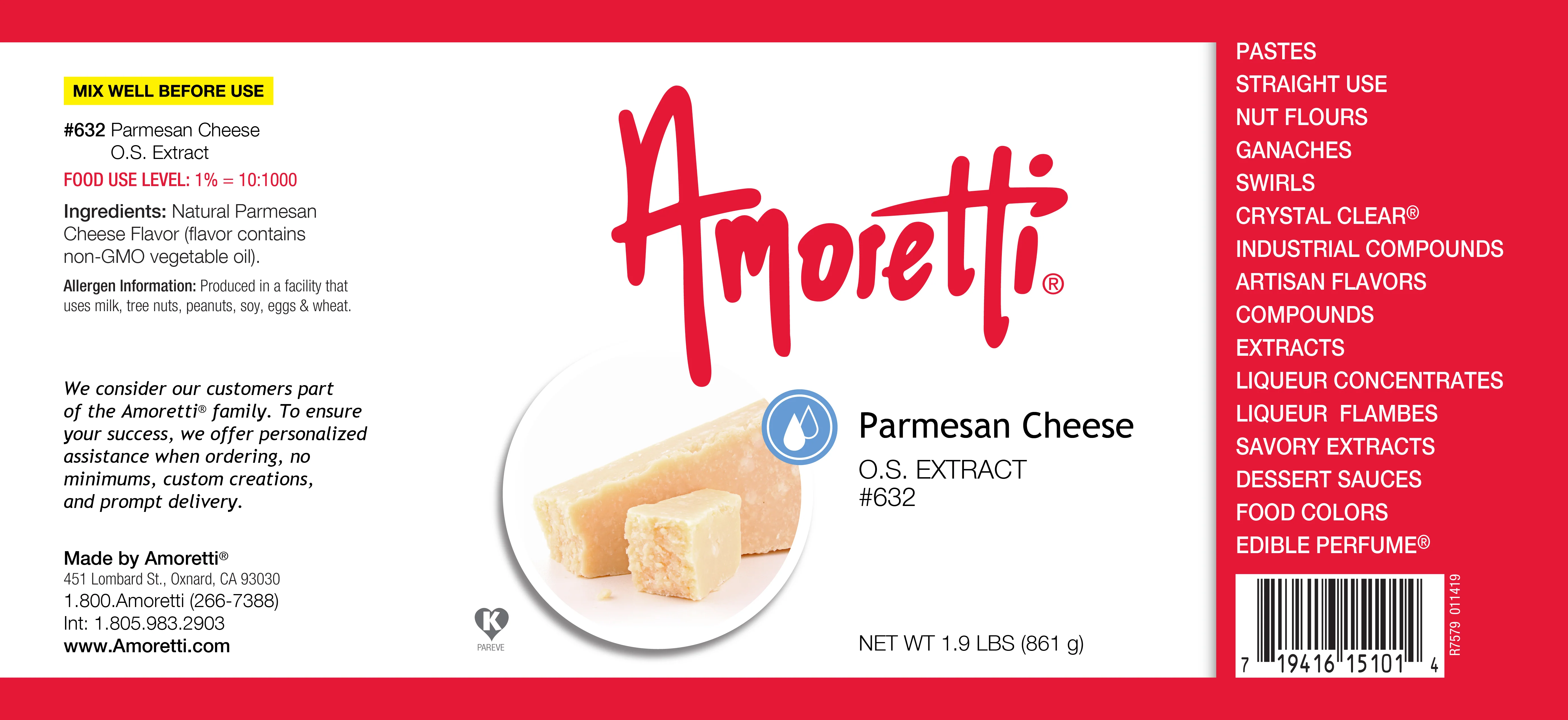 Parmesan Cheese Extract Oil Soluble - Image 2