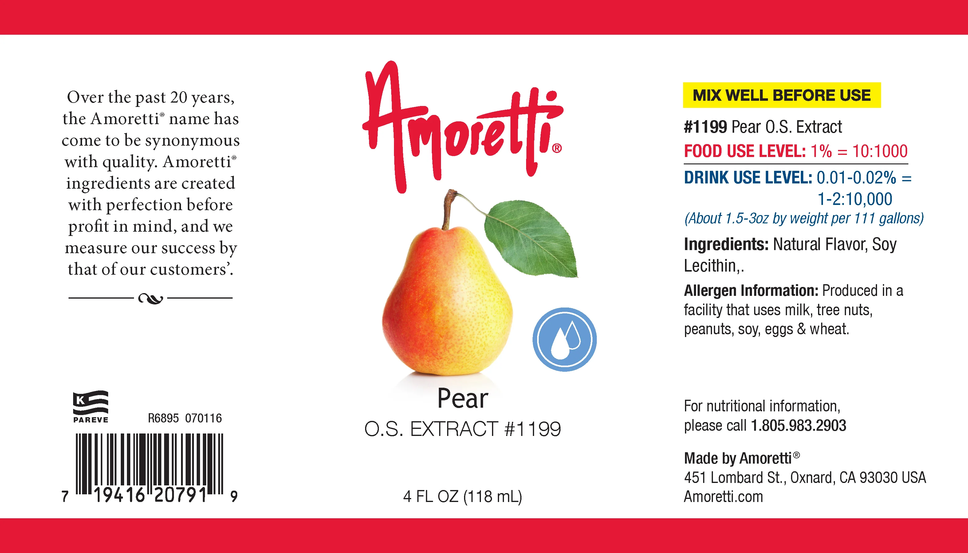 Pear Extract Oil Soluble - Image 2
