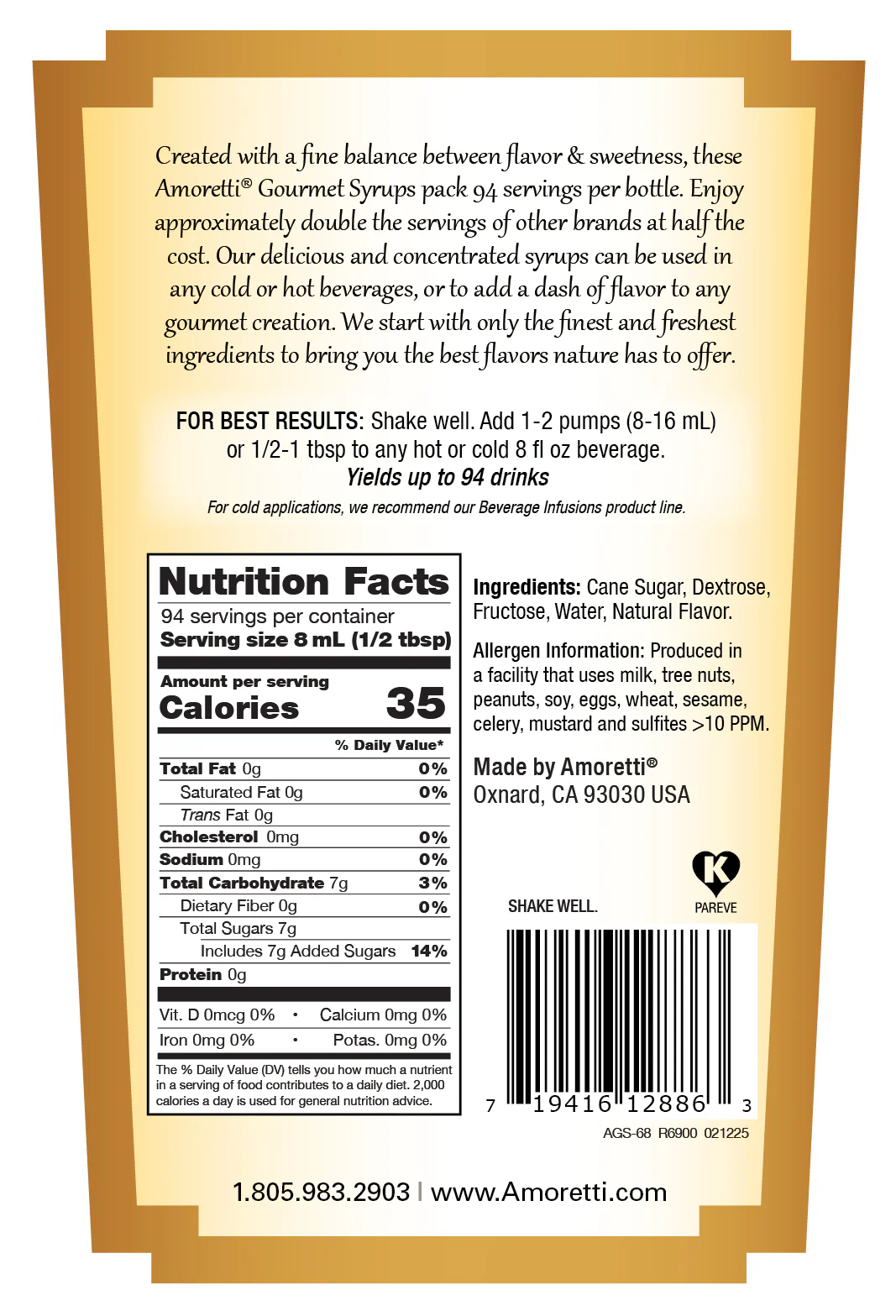 Pina Colada Gourmet Syrup - Image 2