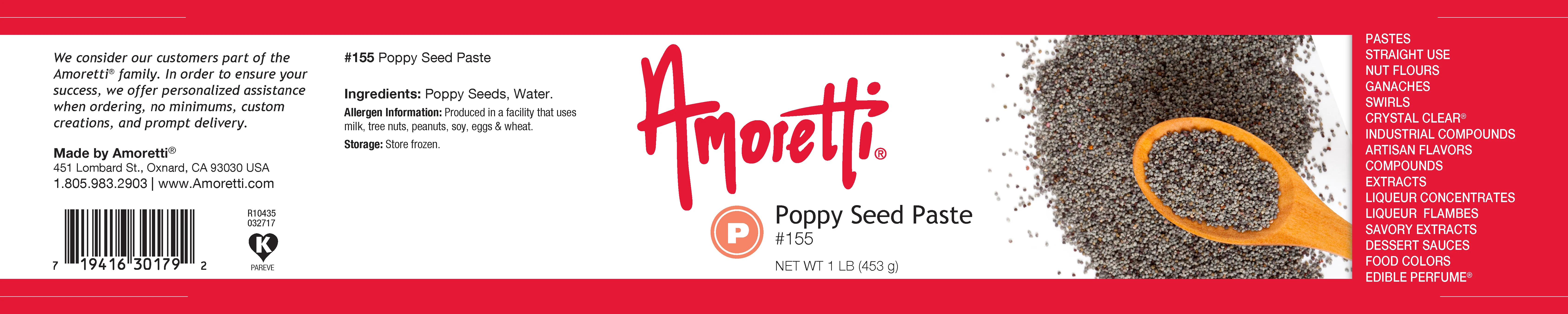 Poppy Seed Paste (freeze) - Image 2
