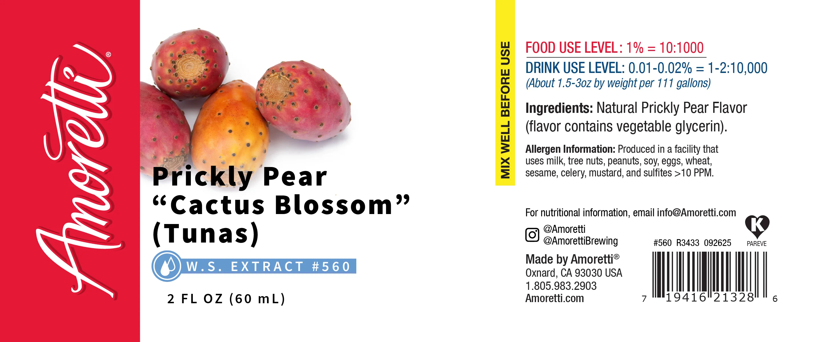 Prickly Pear Cactus Blossom Extract Water Soluble - Image 2