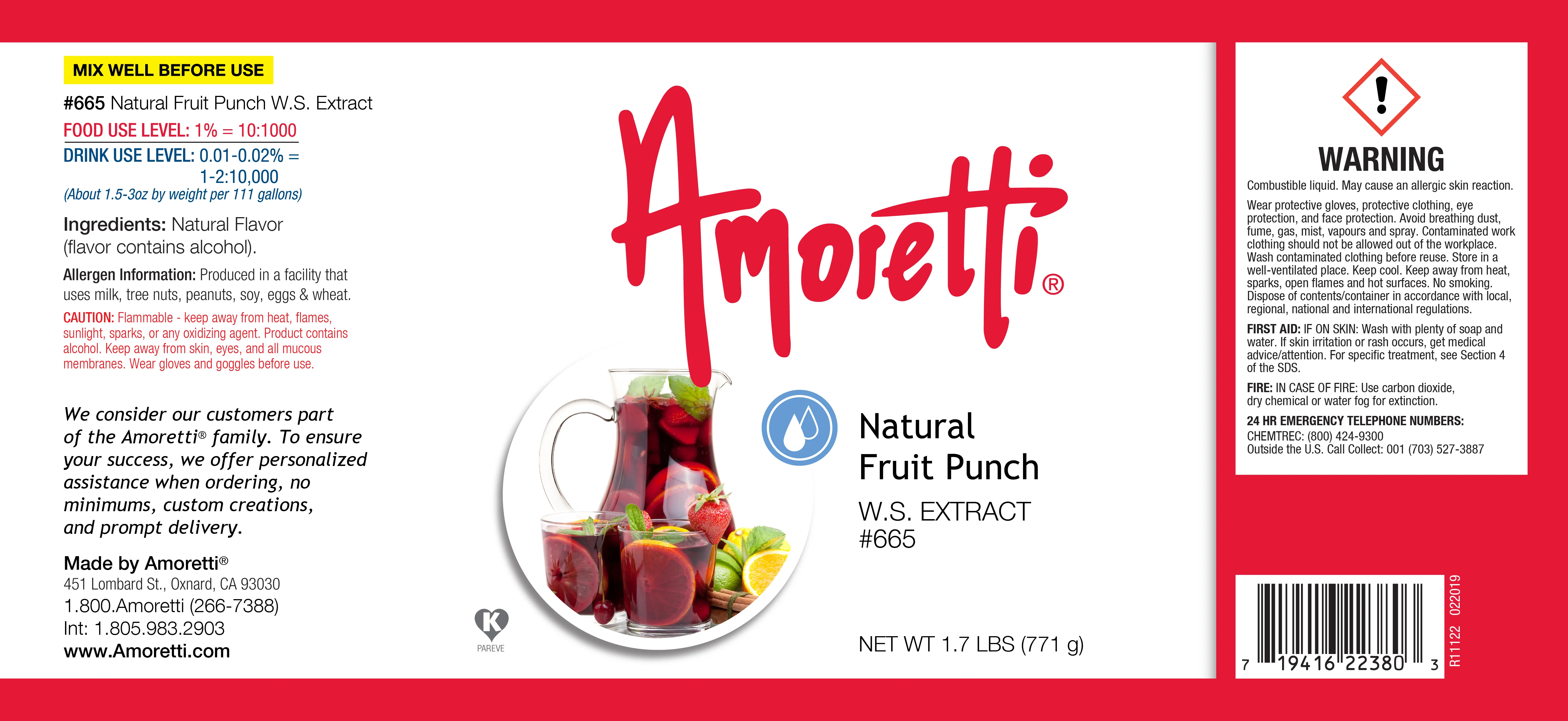 Natural Fruit Punch Extract Water Soluble - Image 2