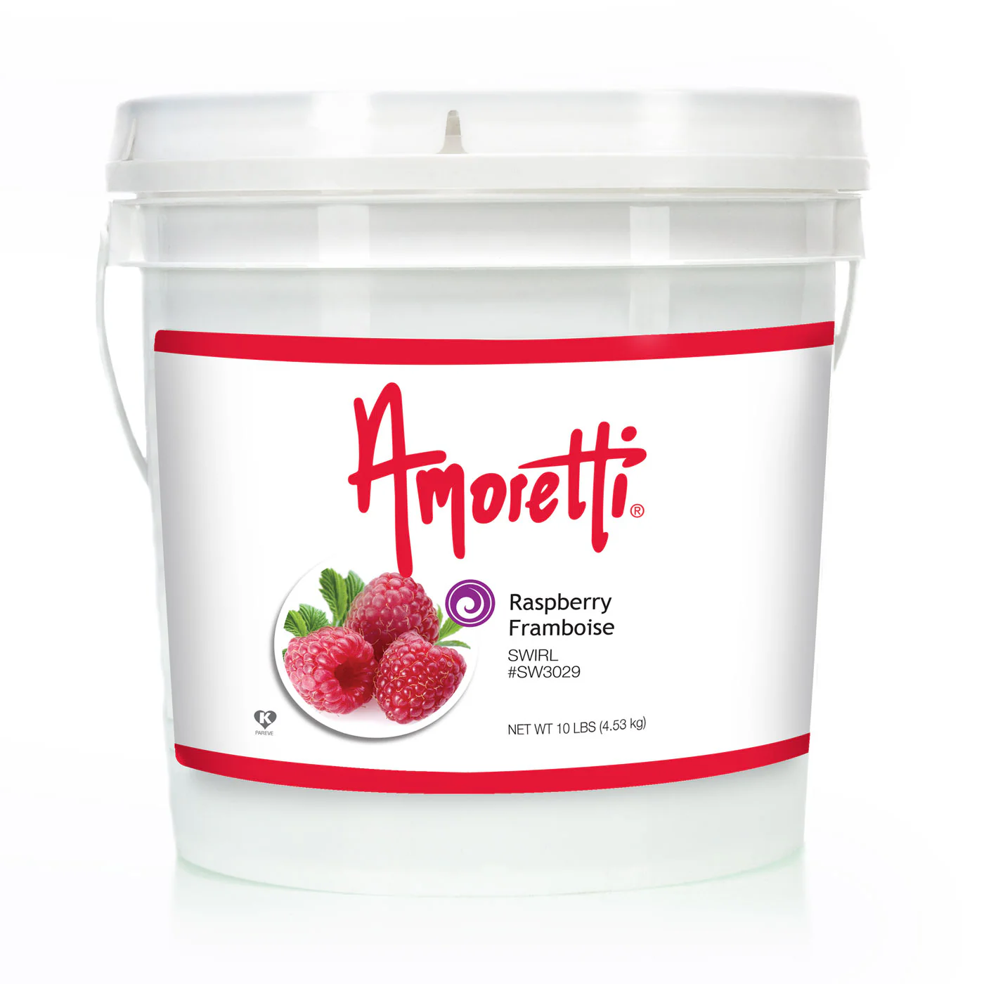 Raspberry Framboise Marbleizing Swirl