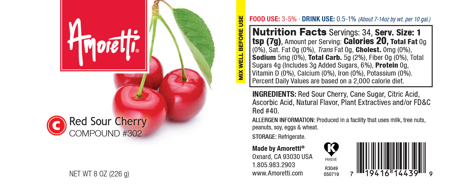 Red Sour Cherry Compound - Image 2