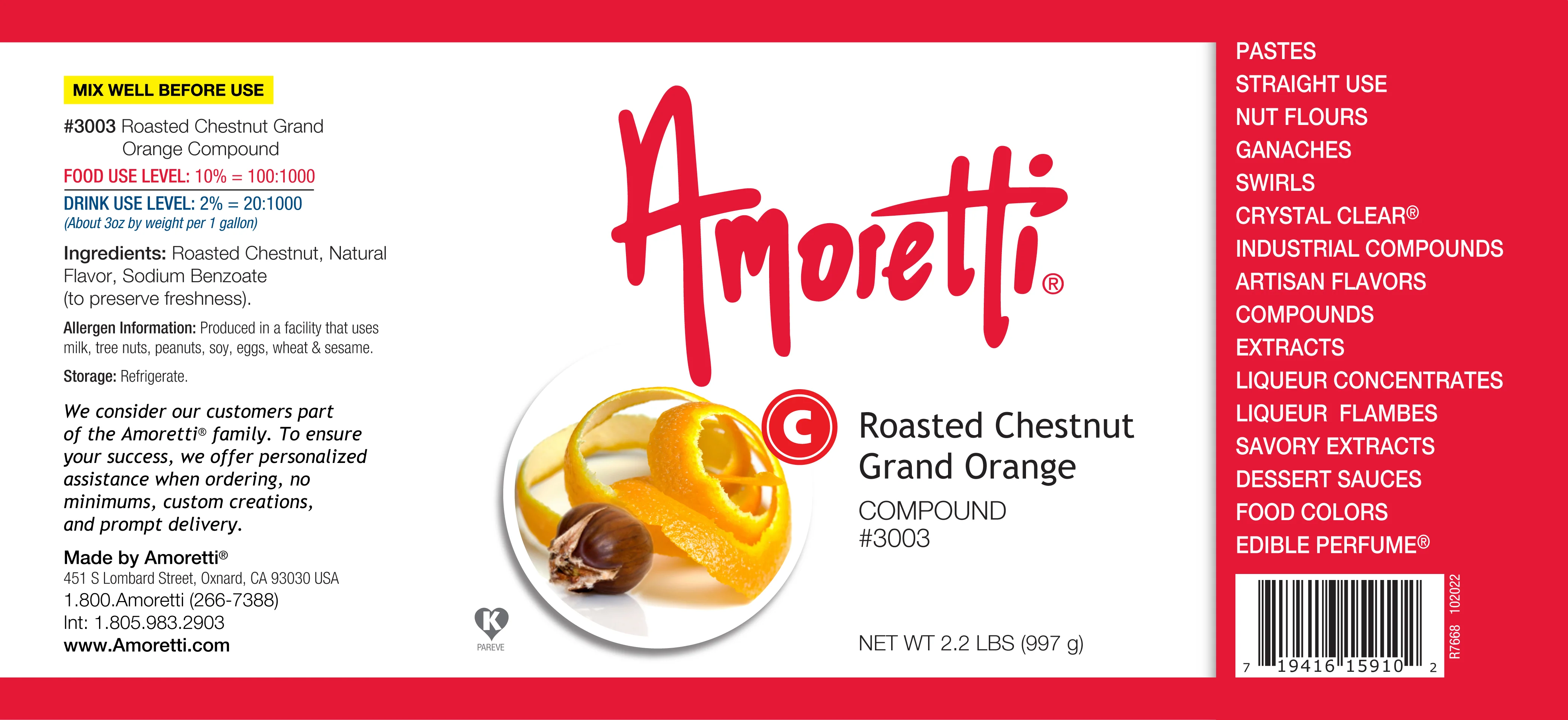 Roasted Chestnut Grand Orange Compound - Image 2