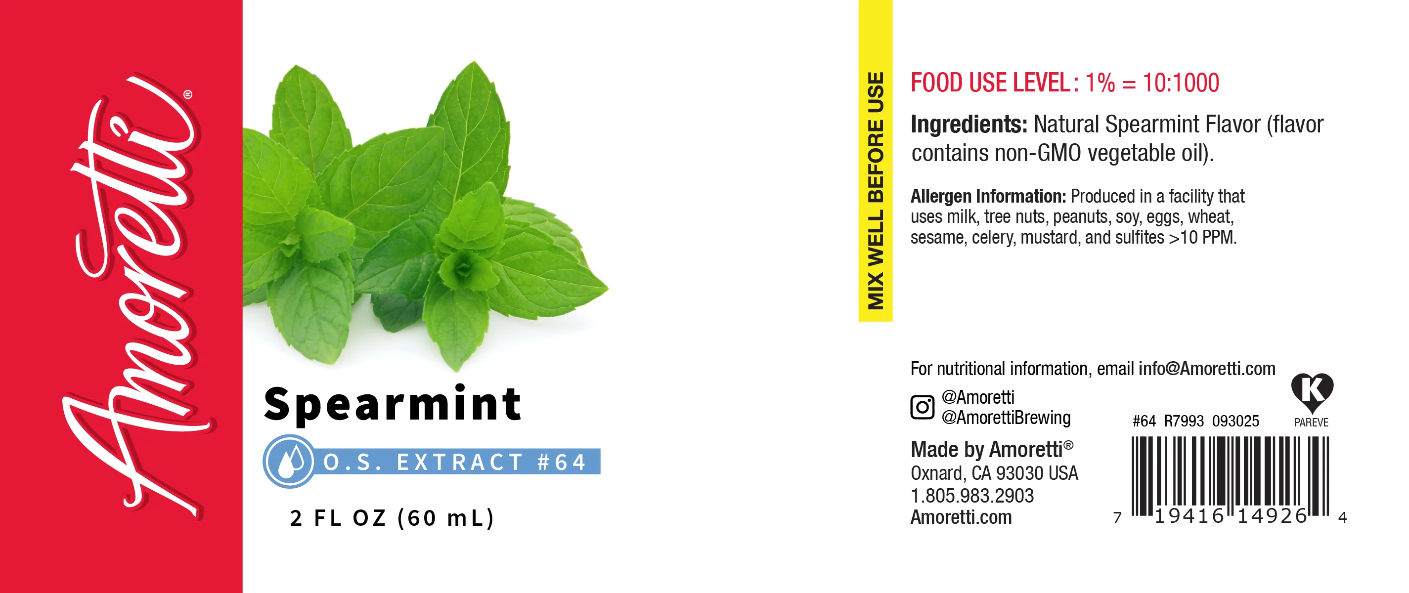 Spearmint Extract Oil Soluble - Image 2