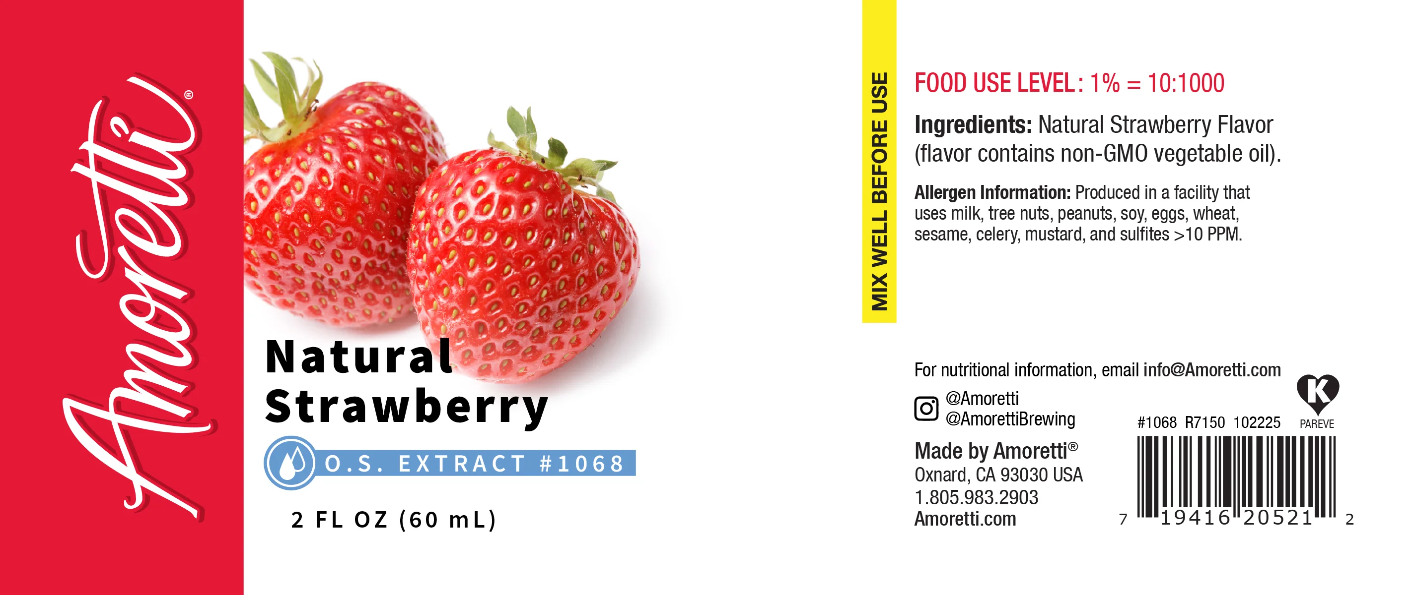 Natural Strawberry Extract Oil Soluble - Image 2
