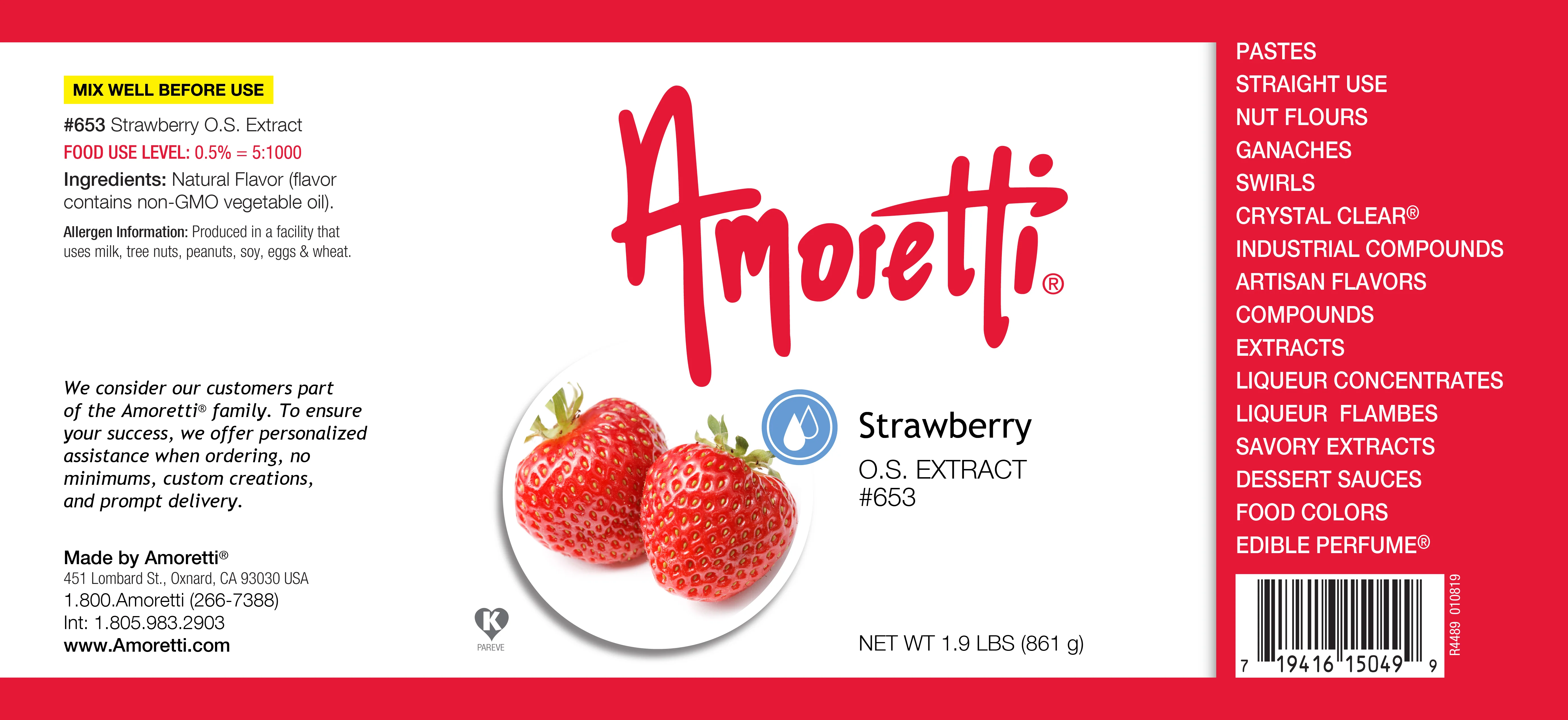 Strawberry Extract Oil Soluble - Image 2