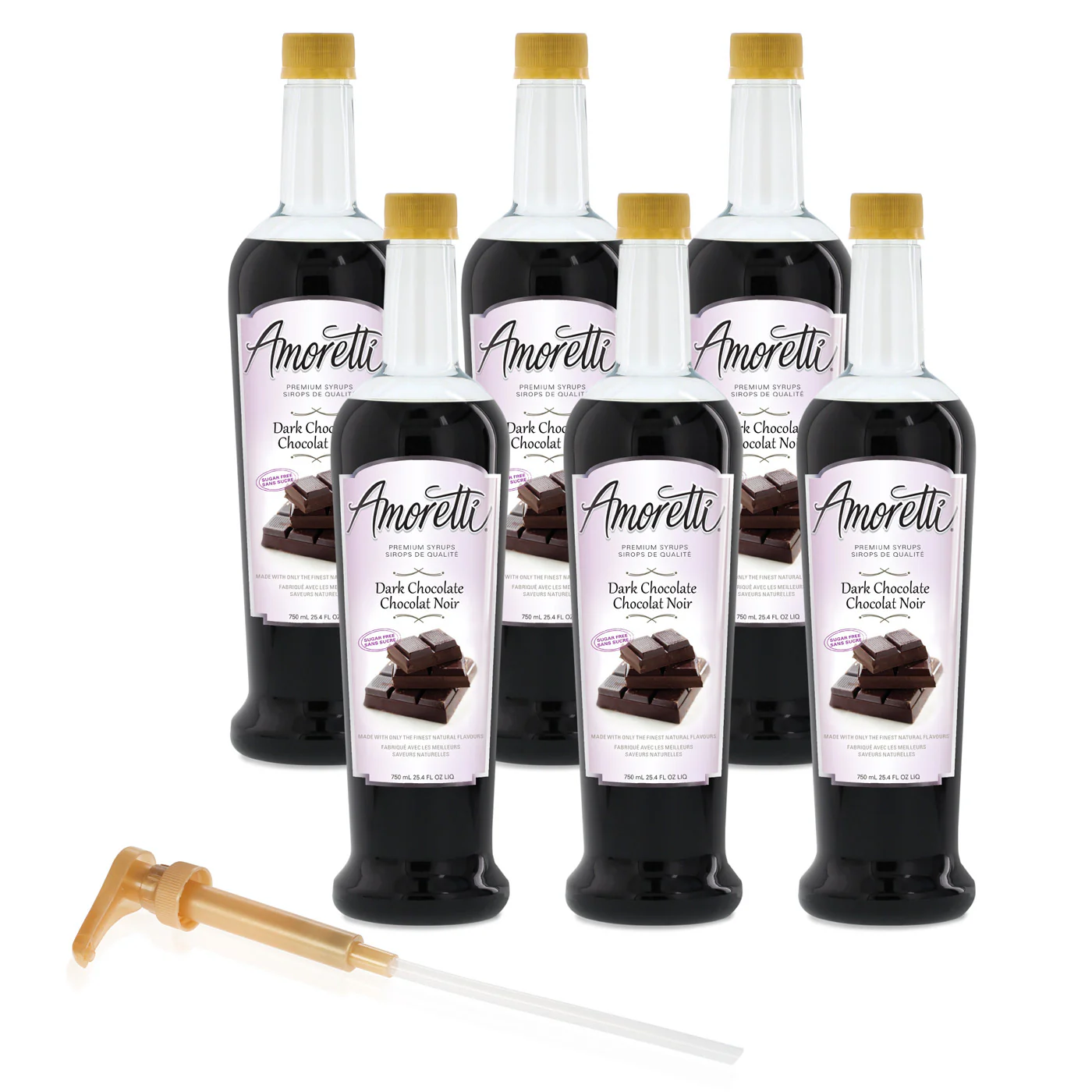 Sugar Free Dark Chocolate Syrup - Image 3