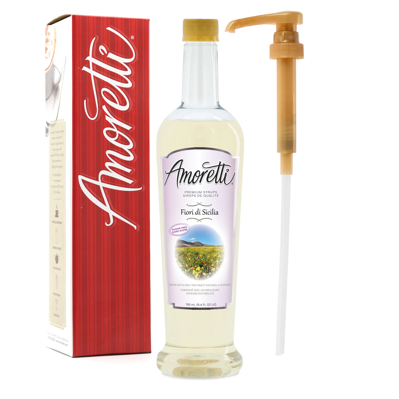 Sugar Free Fiori Di Sicilia Syrup